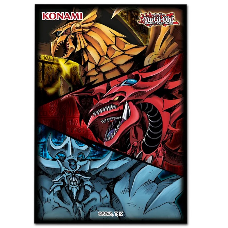 Yu-Gi-Oh Slifer, Obelisk, & Ra Sleeves