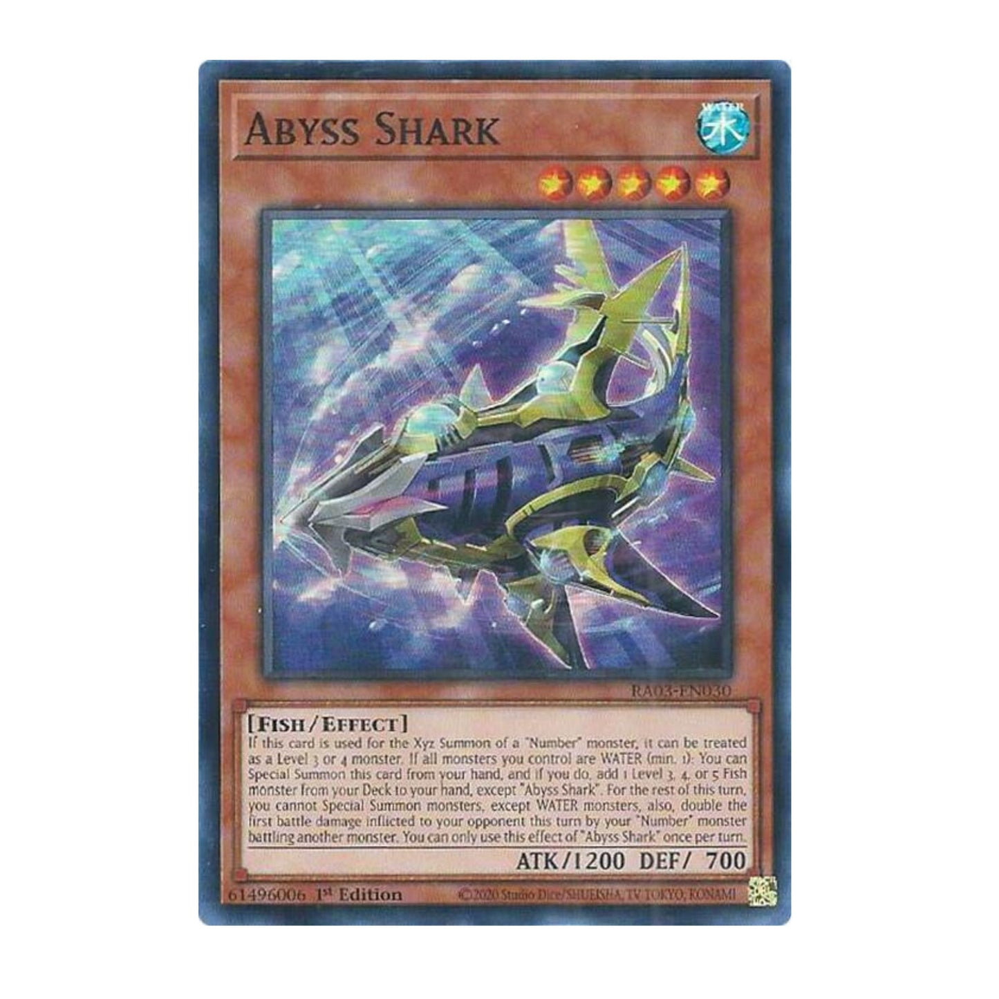 Yu-Gi-Oh! Abyss Shark - Quarter Century Bonanza