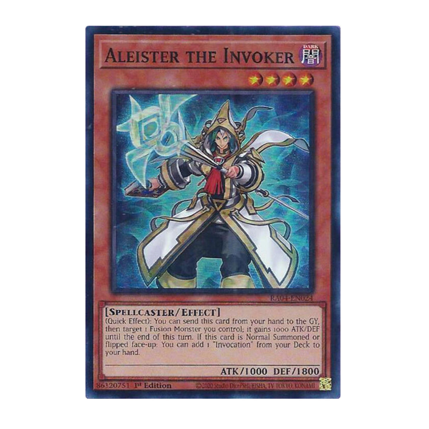 Yu-Gi-Oh! Aleister the Invoker (Alternate Art) - Quarter Century Stampede