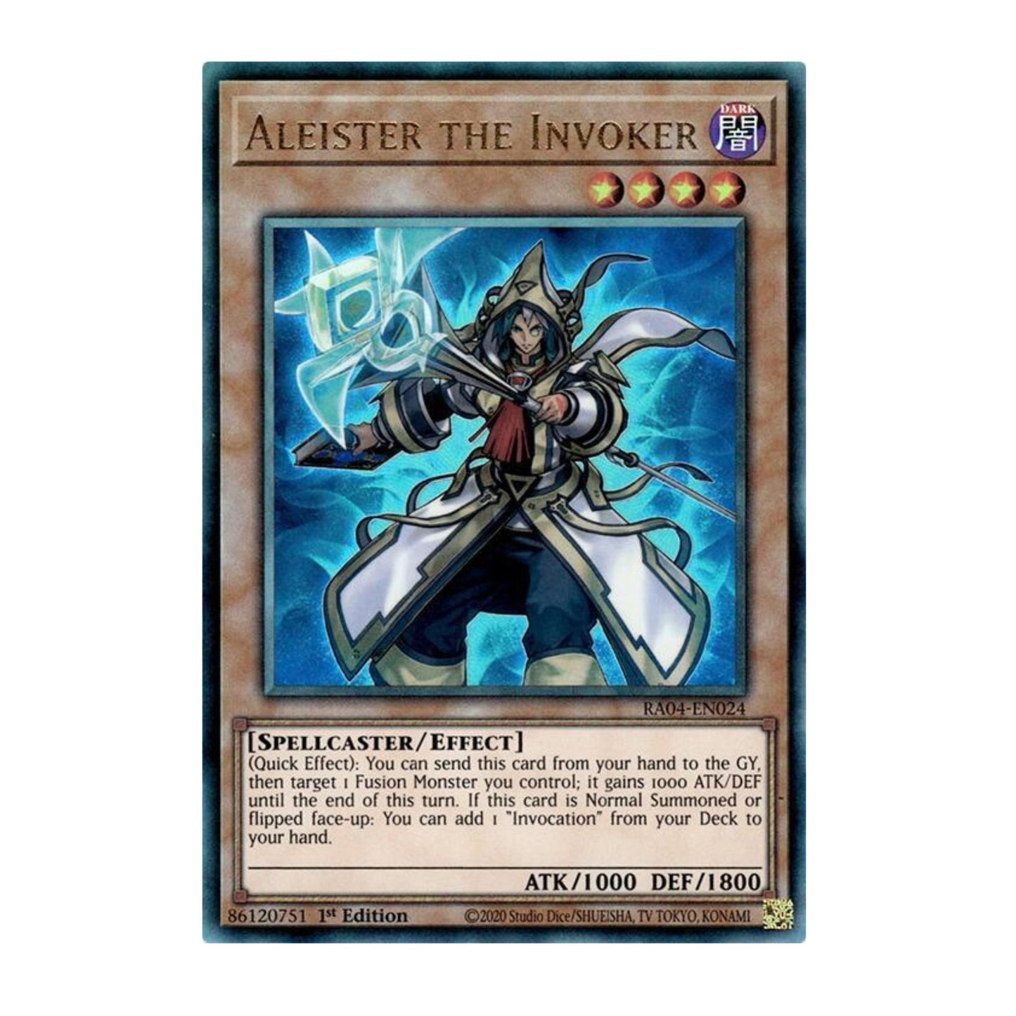 Yu-Gi-Oh! Aleister the Invoker (Alternate Art) (PUR) - Quarter Century Stampede