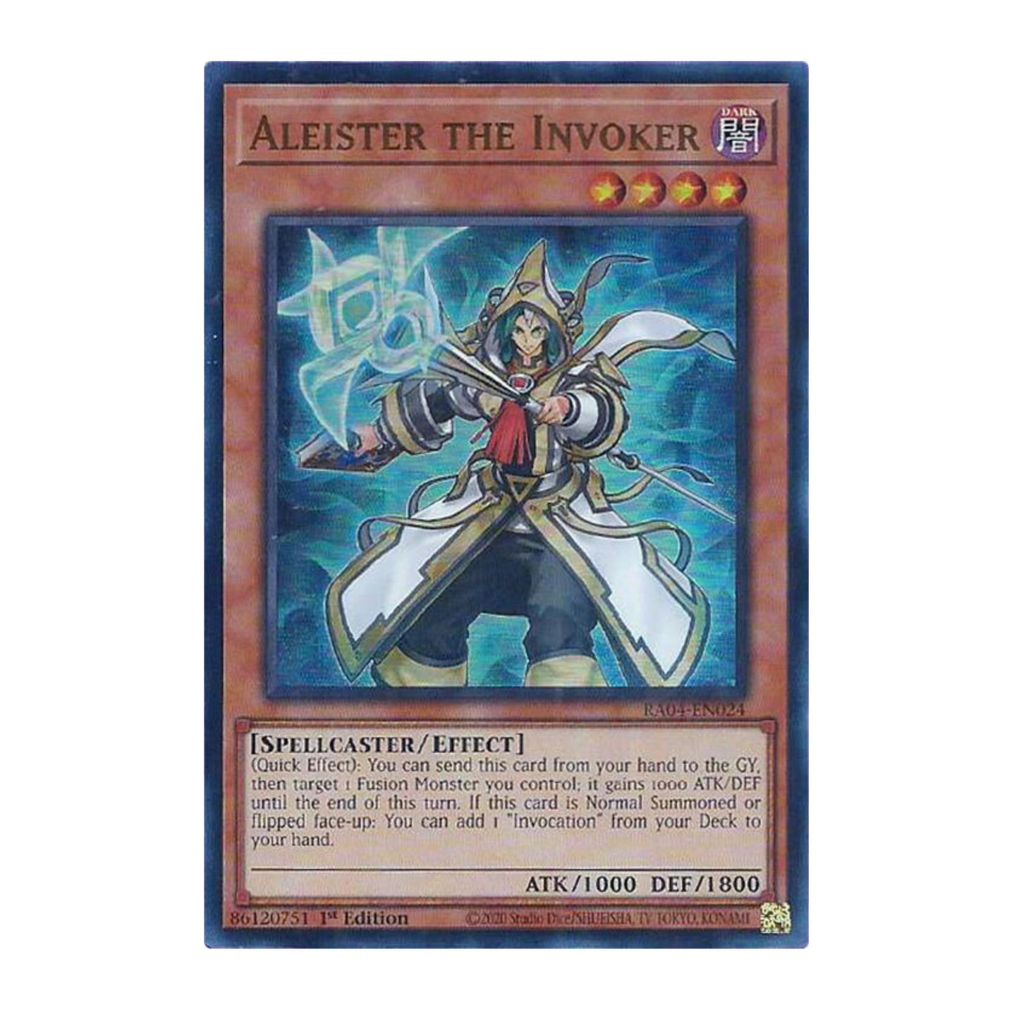 Yu-Gi-Oh! Aleister the Invoker (Alternate Art) (UR) - Quarter Century Stampede