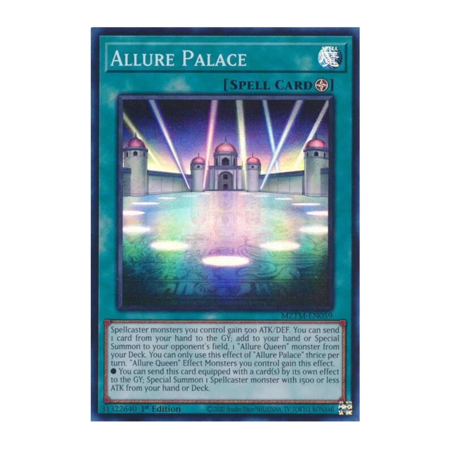 Yu-Gi-Oh! Allure Palace - Maze of the Master (MZTM)