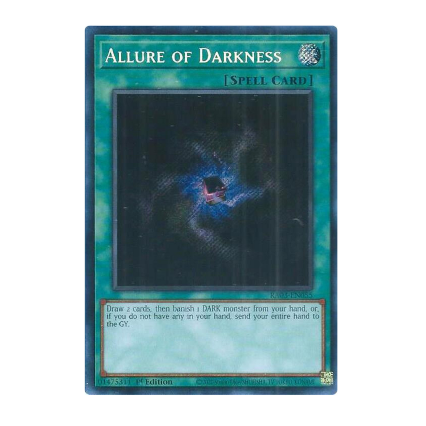 Yu-Gi-Oh! Allure of Darkness (Secret Rare) - Quarter Century Bonanza