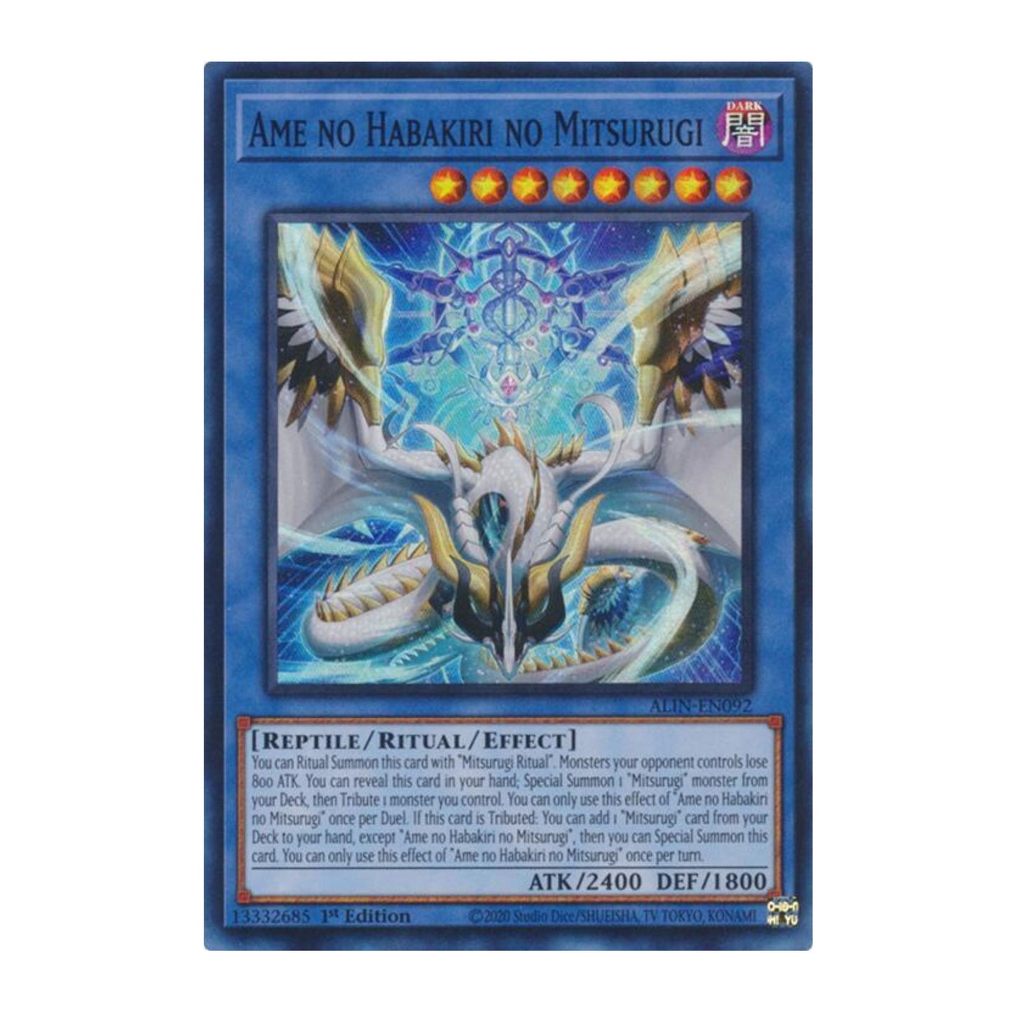 Yu-Gi-Oh! Ame no Habakiri no Mitsurugi - Alliance Insight (ALIN)
