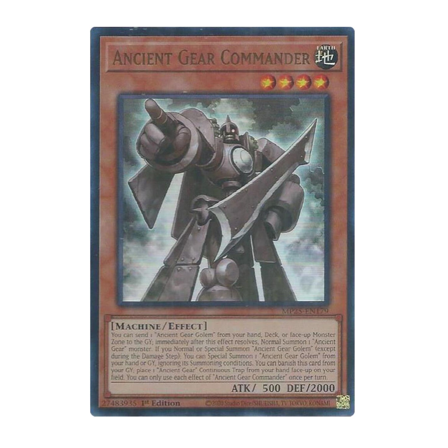 Yu-Gi-Oh! Ancient Gear Commander - 2025 Mega-Pack (MP25)