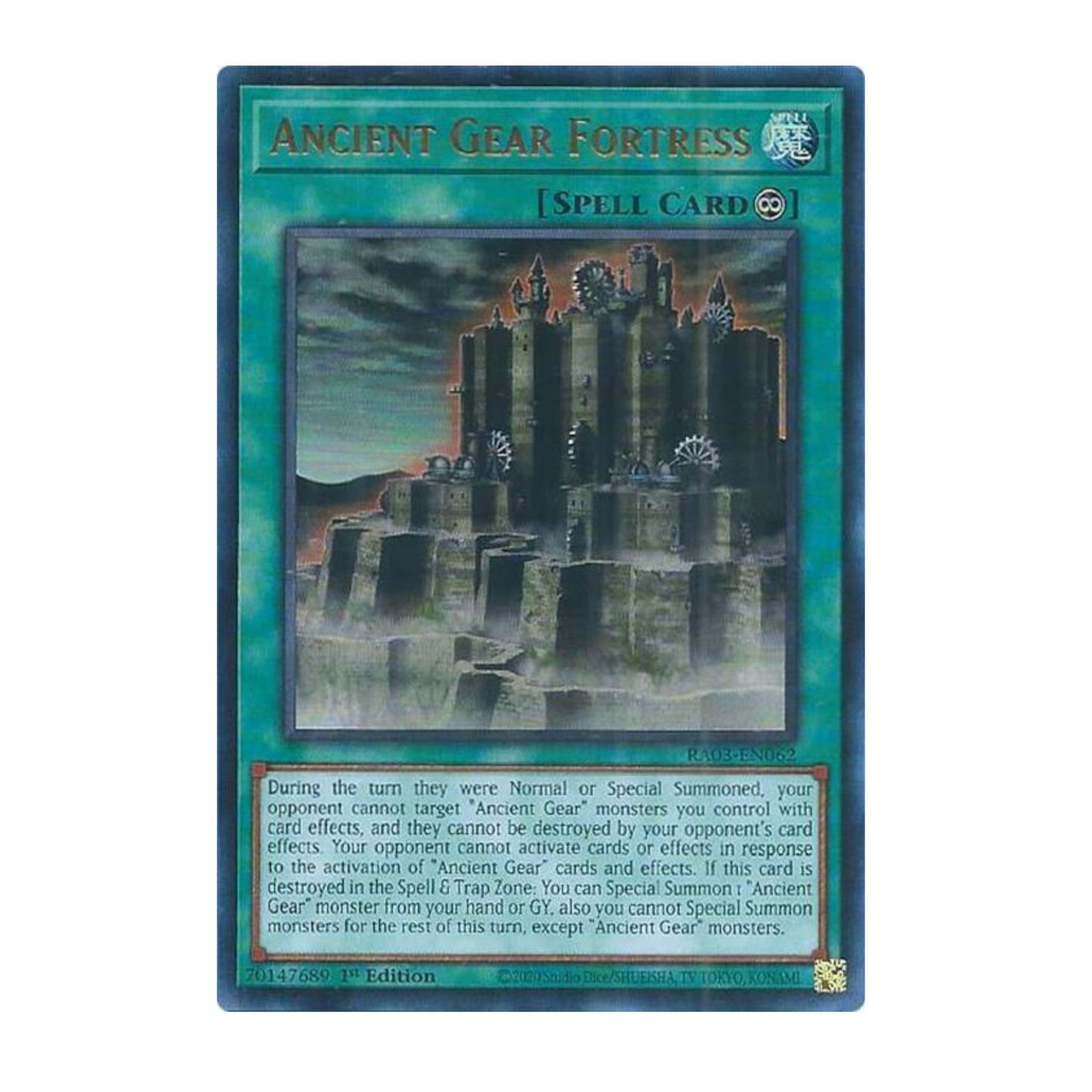 Yu-Gi-Oh! Ancient Gear Fortress (UR) - Quarter Century Bonanza