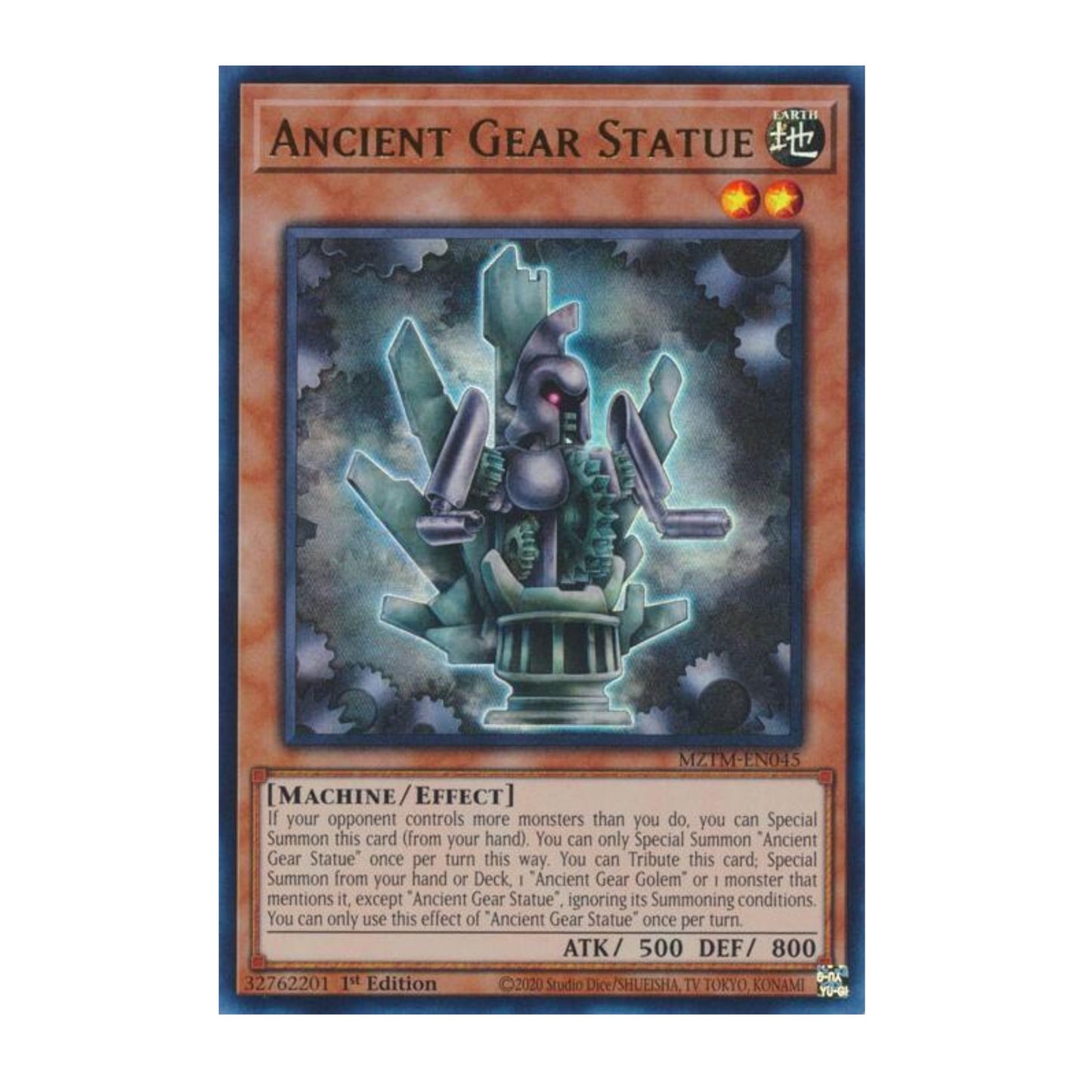 Yu-Gi-Oh! Ancient Gear Statue - Maze of the Master (MZTM)