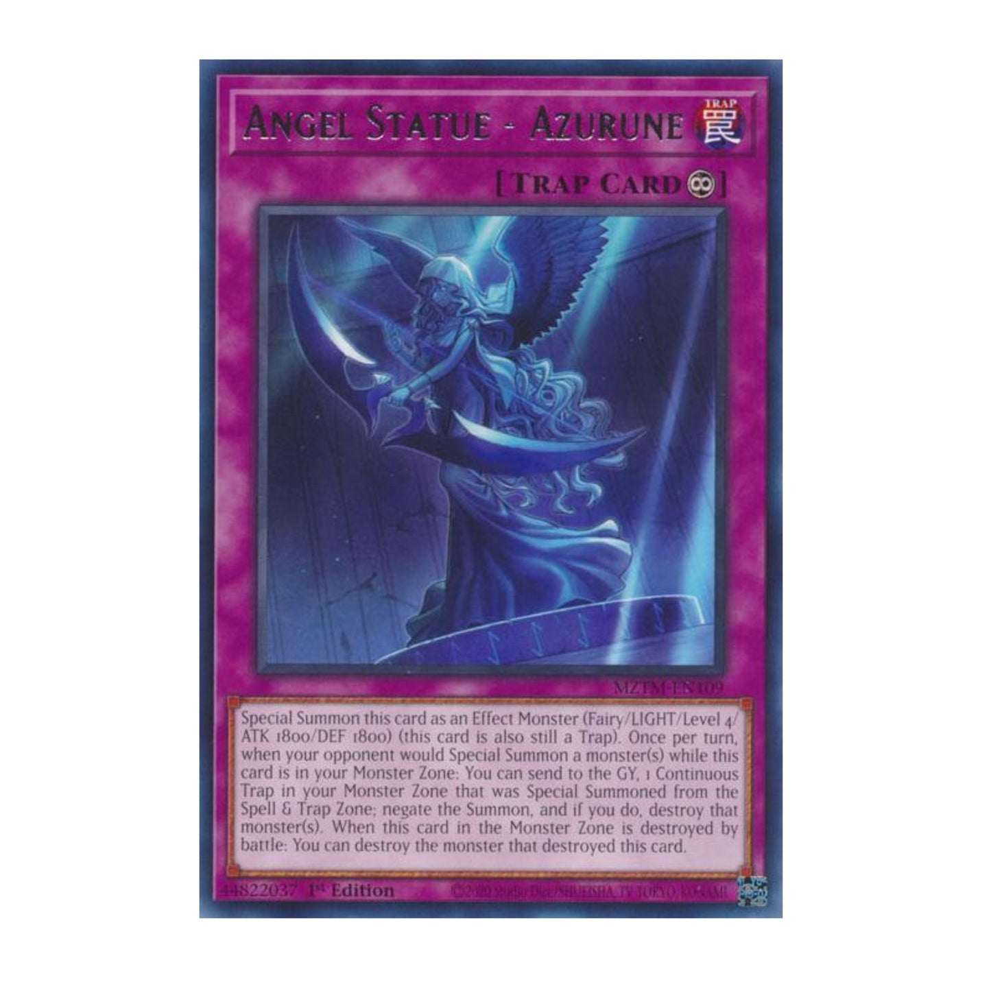 Yu-Gi-Oh! Angel Statue - Azurune - Maze of the Master (MZTM)