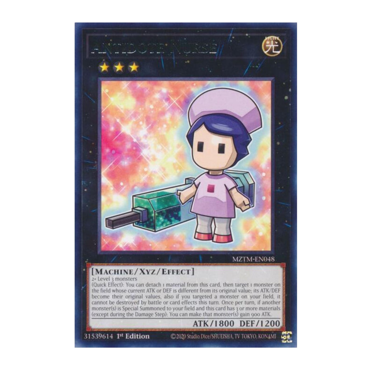 Yu-Gi-Oh! Antidote Nurse - Maze of the Master (MZTM)