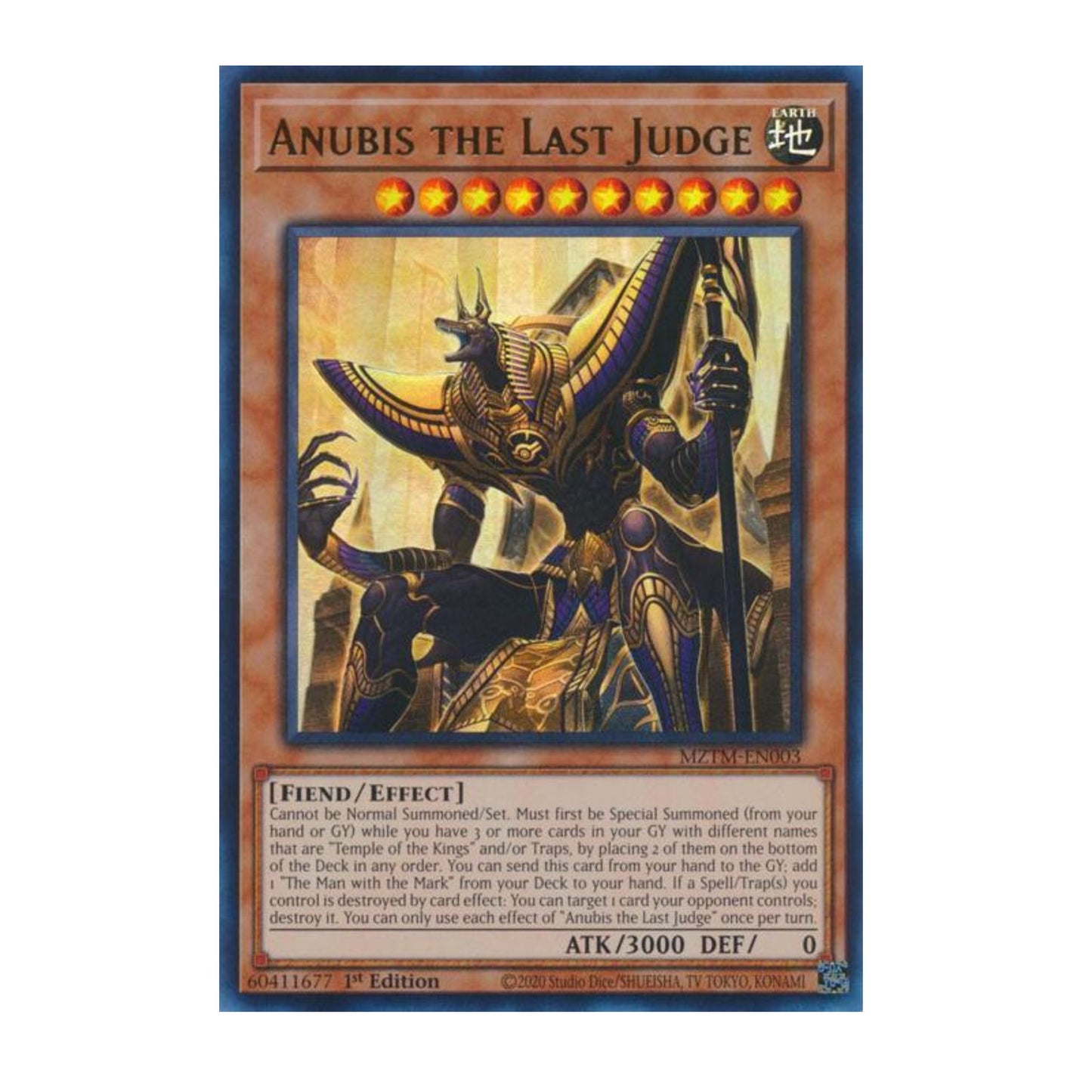 Yu-Gi-Oh! Anubis the Last Judge - Maze of the Master (MZTM)