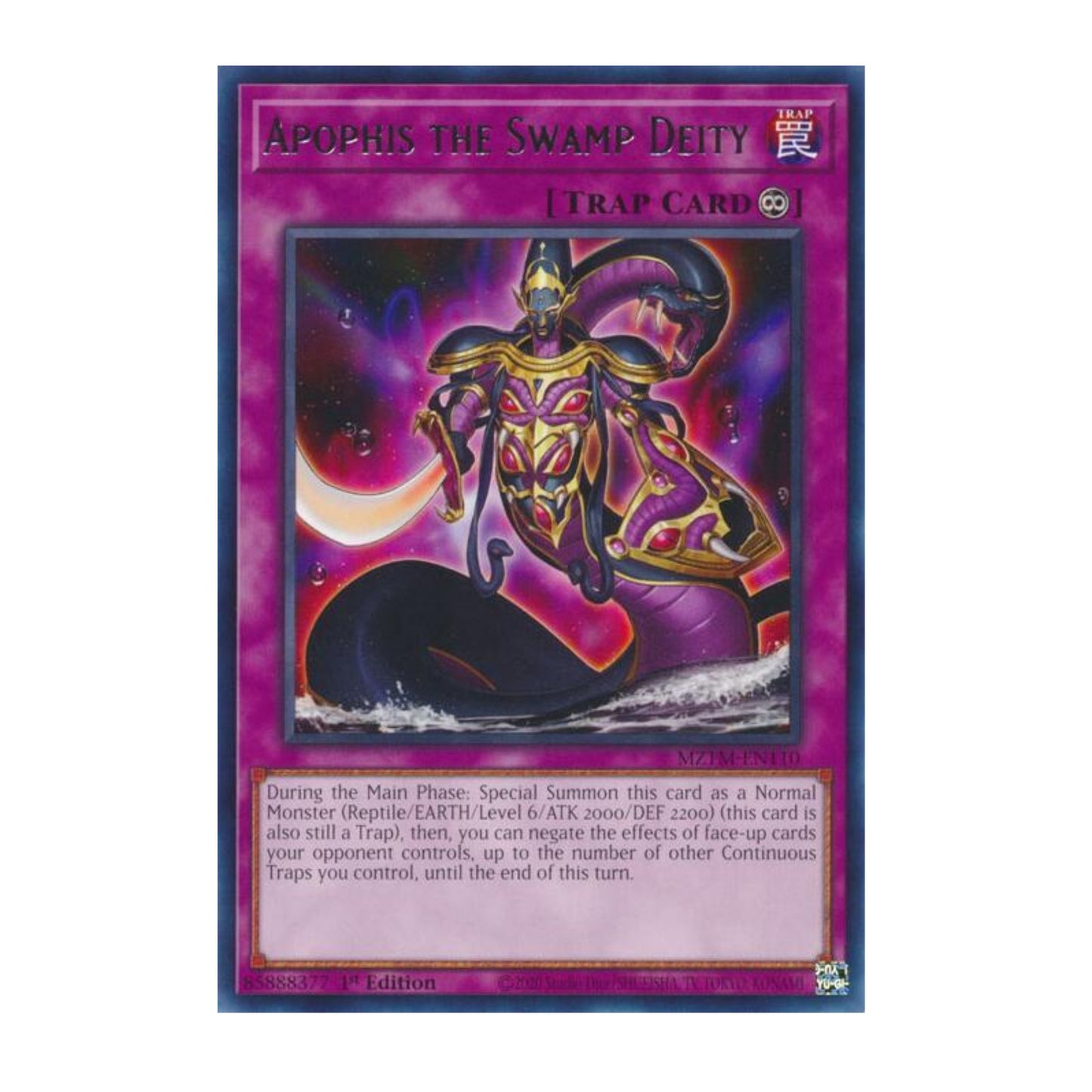 Yu-Gi-Oh! Apophis the Swamp Deity - Maze of the Master (MZTM)