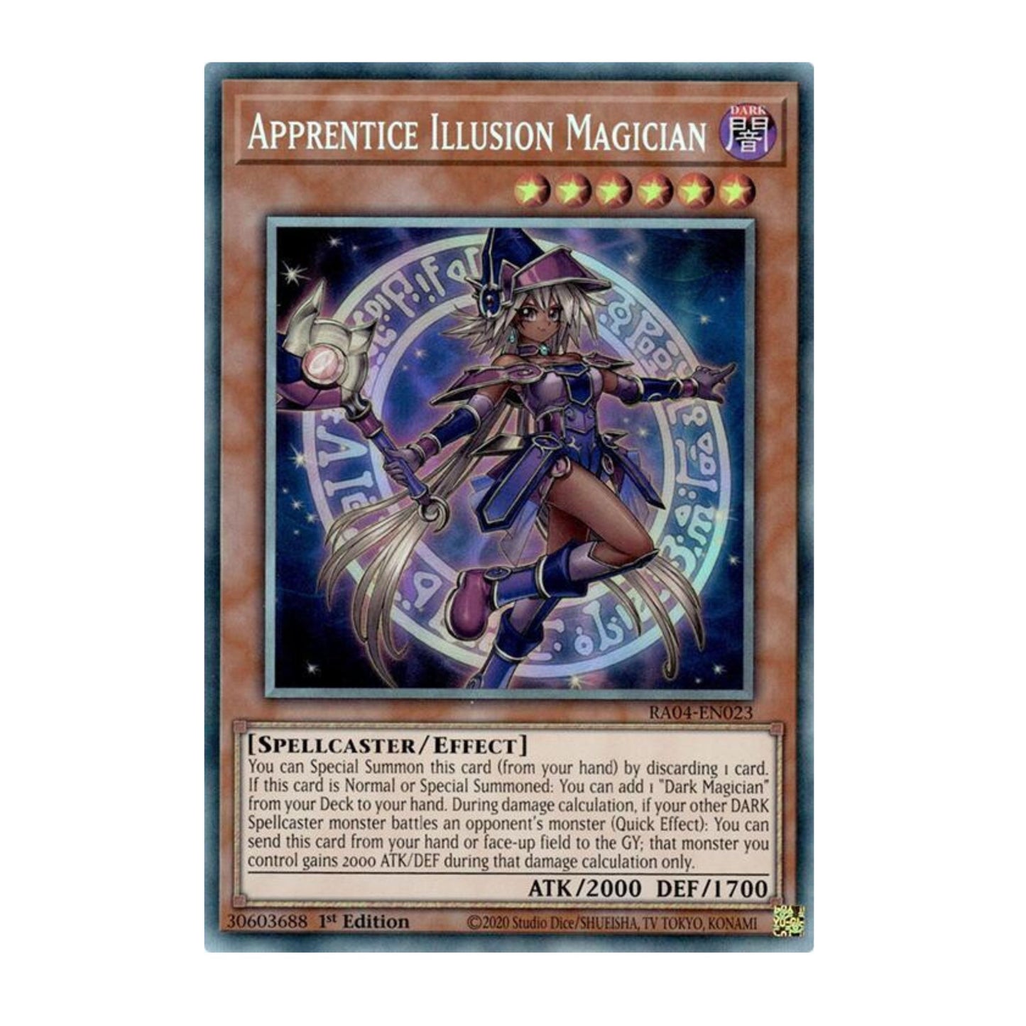 Yu-Gi-Oh! Apprentice Illusion Magician (PCR) - Quarter Century Stampede