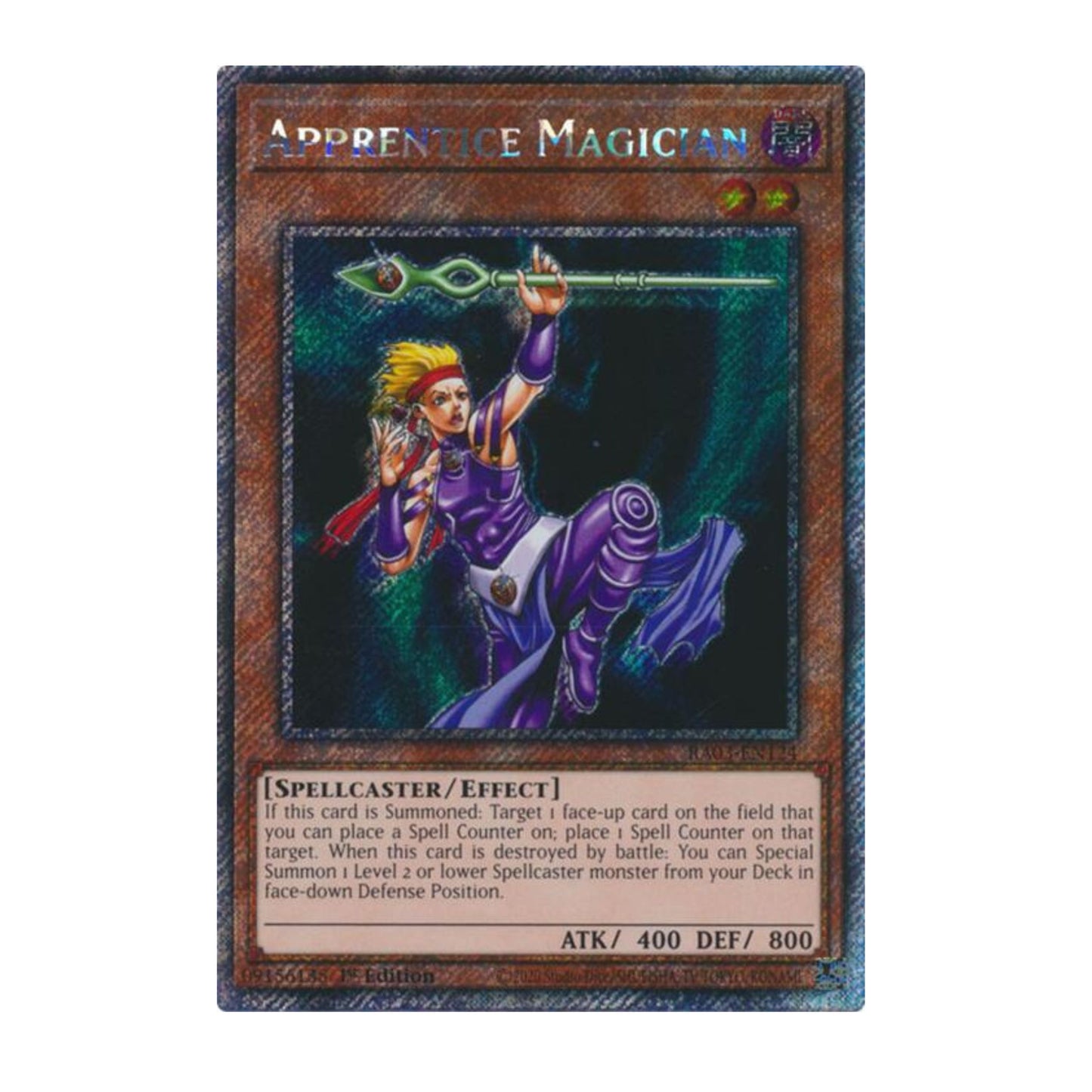 Yu-G-Oh! Apprentice Magician (Platinum Secret Rare) - Quarter Century Bonanza