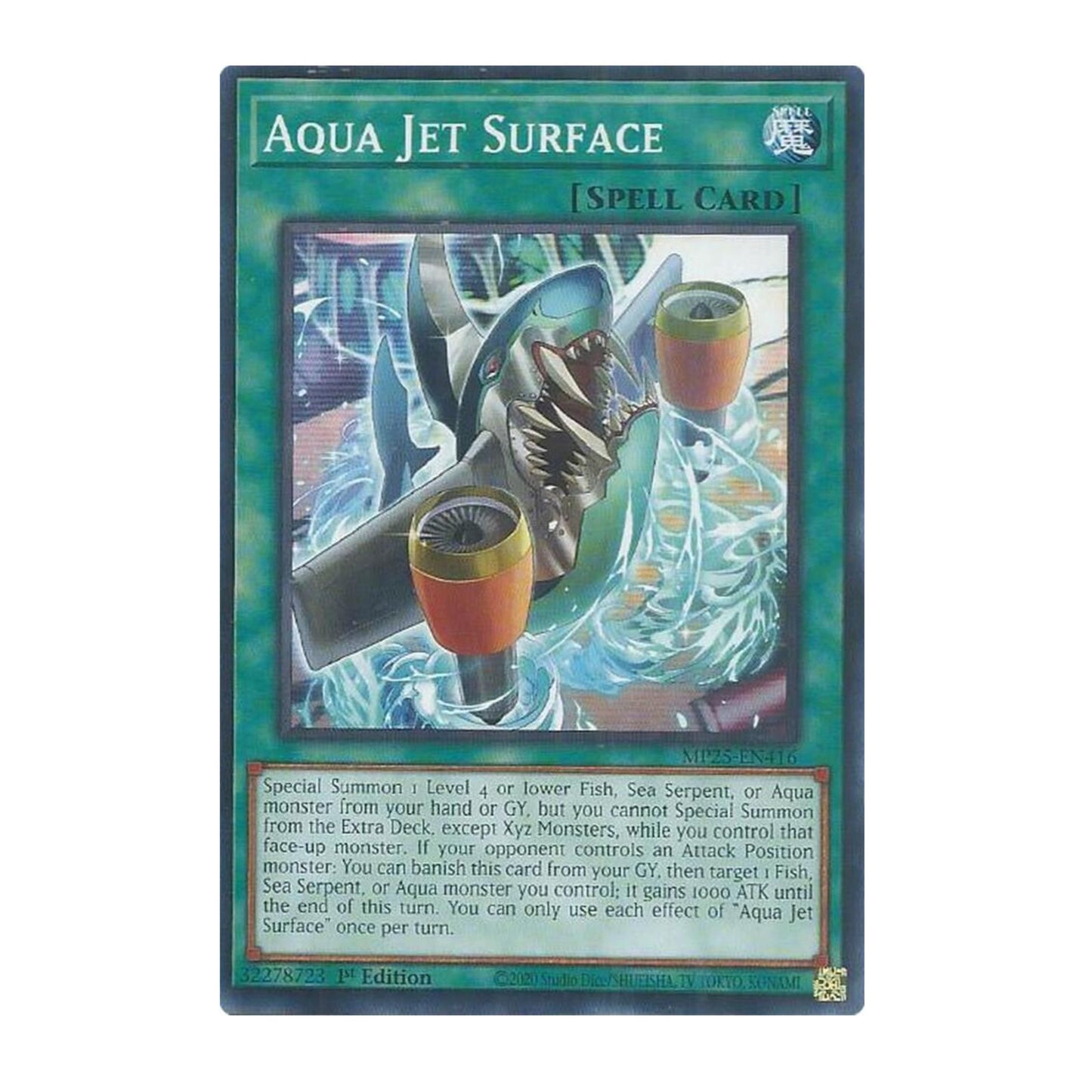 Yu-Gi-Oh! Aqua Jet Surface - 2025 Mega-Pack (MP25)