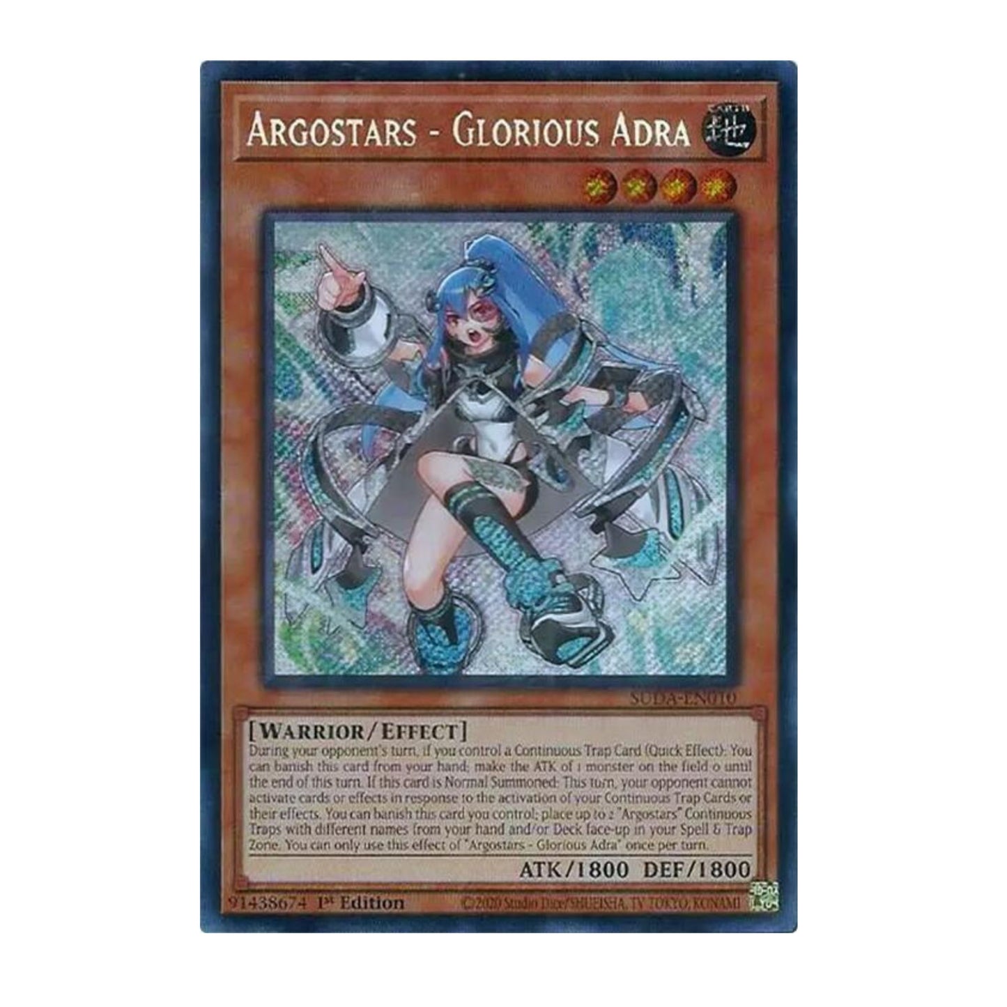 Yu-Gi-Oh! Argostars - Glorious Adra - Supreme Darkness (SUDA)