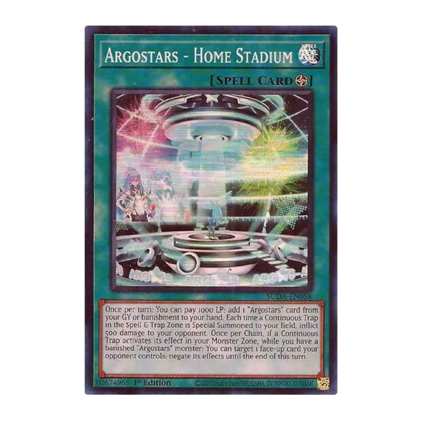 Yu-Gi-Oh! Argostars - Home Stadium - Supreme Darkness (SUDA)
