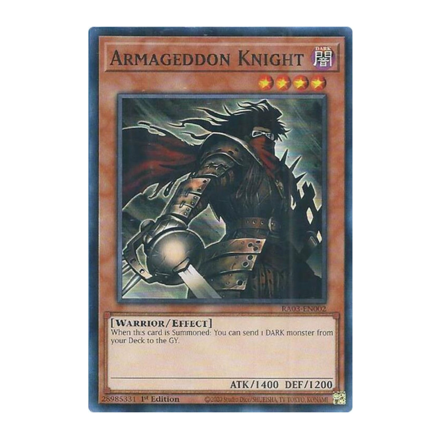 Yu-Gi-Oh! Armageddon Knight - Quarter Century Bonanza