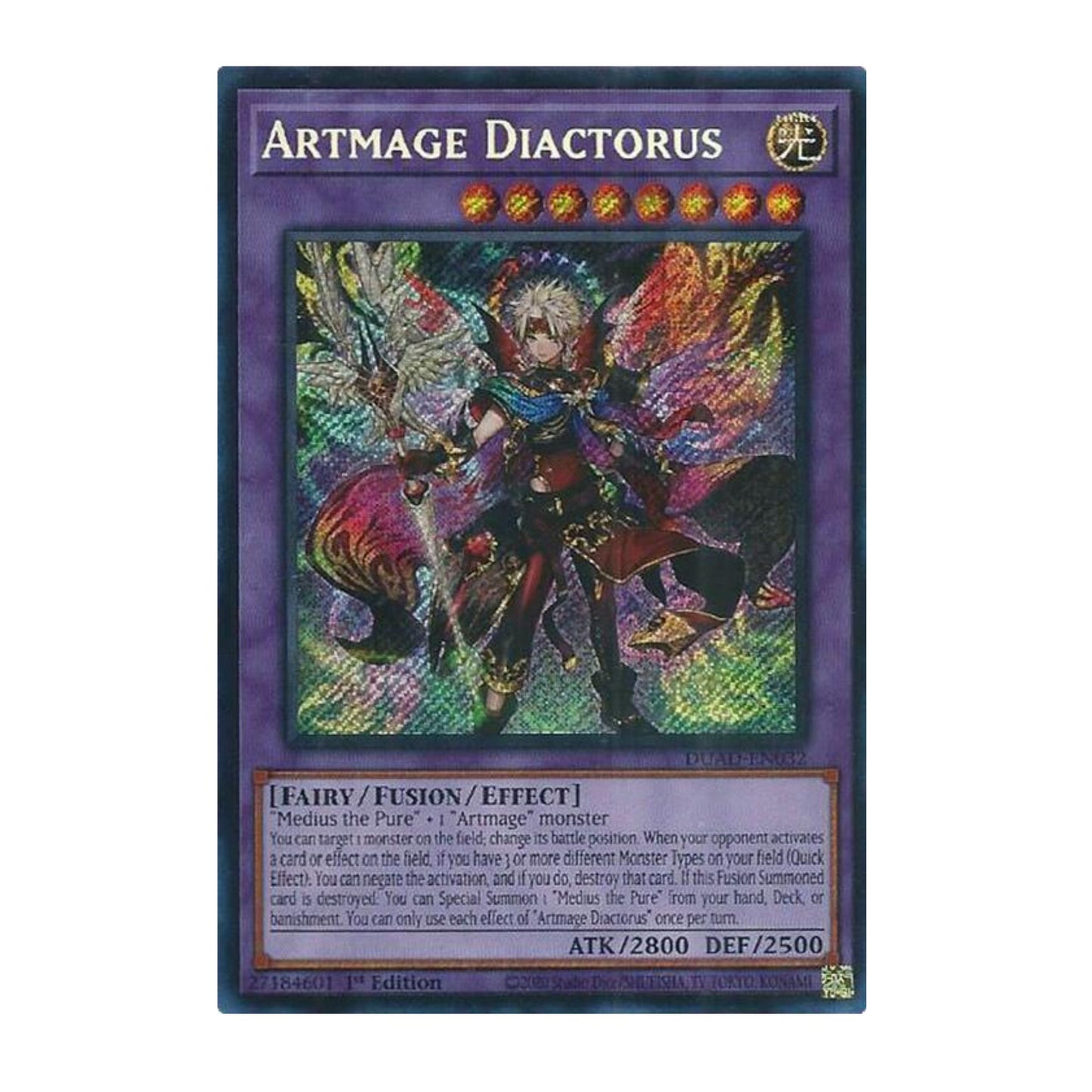 Yu-Gi-Oh! Artmage Diactorus - Duelist's Advance (DUAD)
