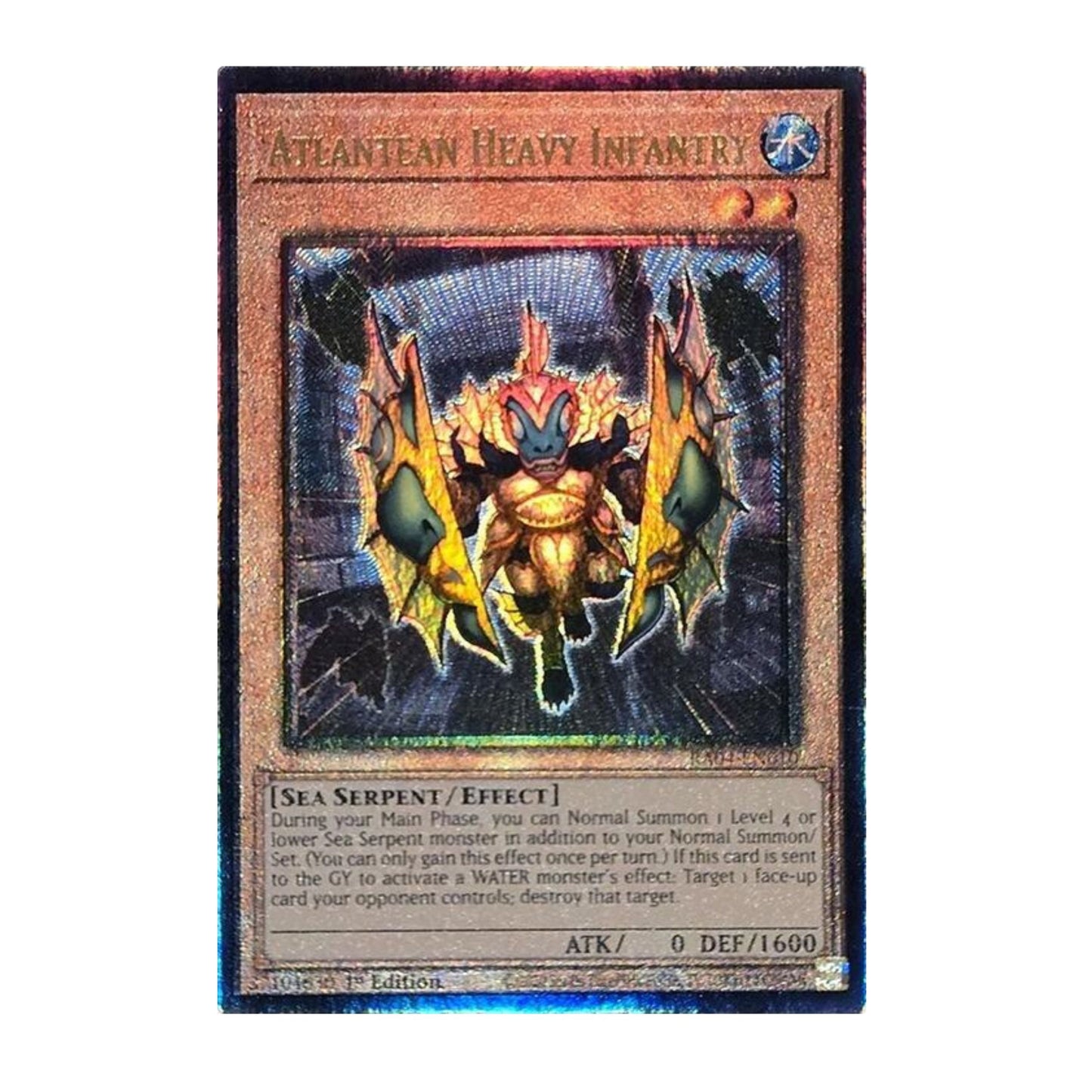 Yu-Gi-Oh! Atlantean Heavy Infantry (PUR) - Quarter Century Stampede