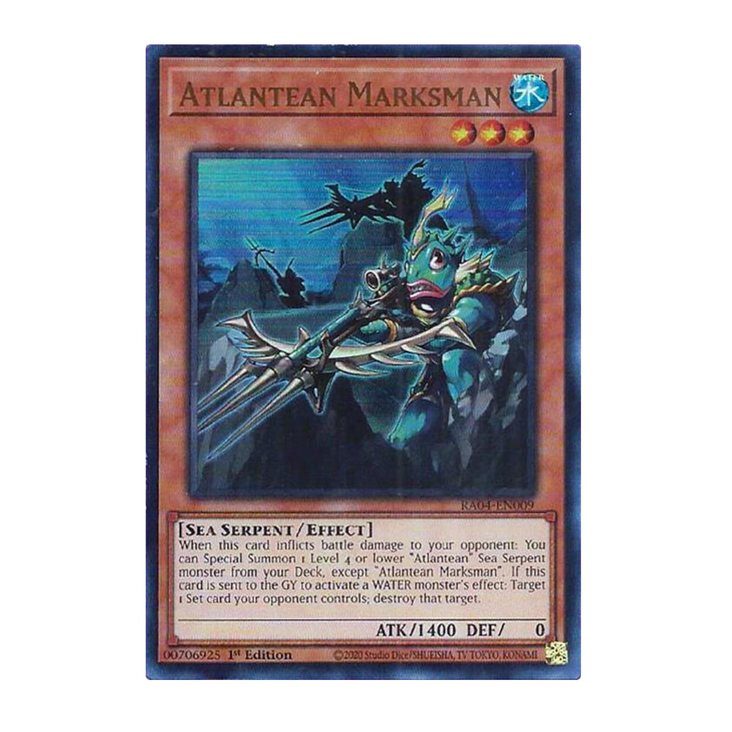 Yu-Gi-Oh! Atlantean Marksman (UR) - Quarter Century Stampede