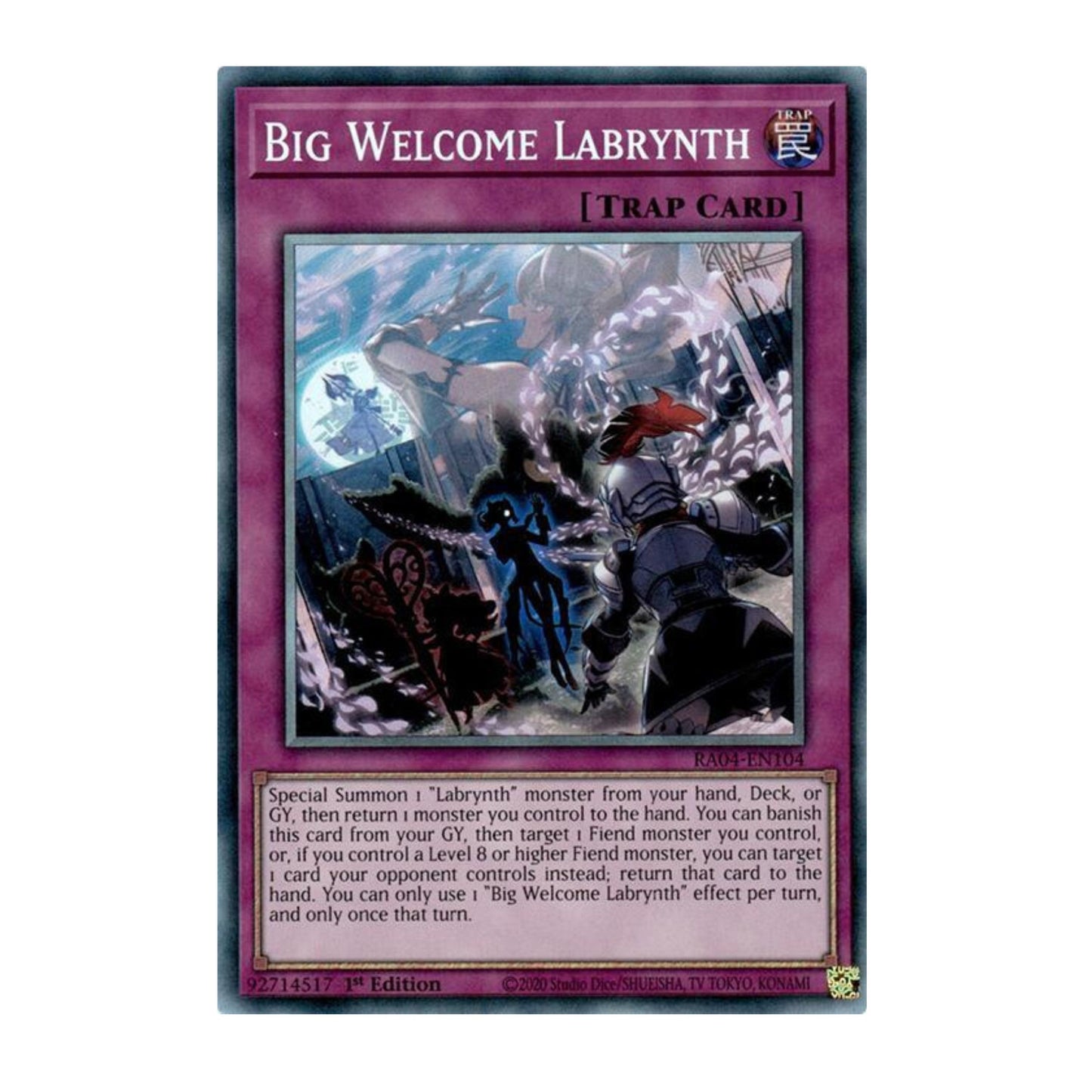 Yu-Gi-Oh! Big Welcome Labrynth (PCR) - Quarter Century Stampede