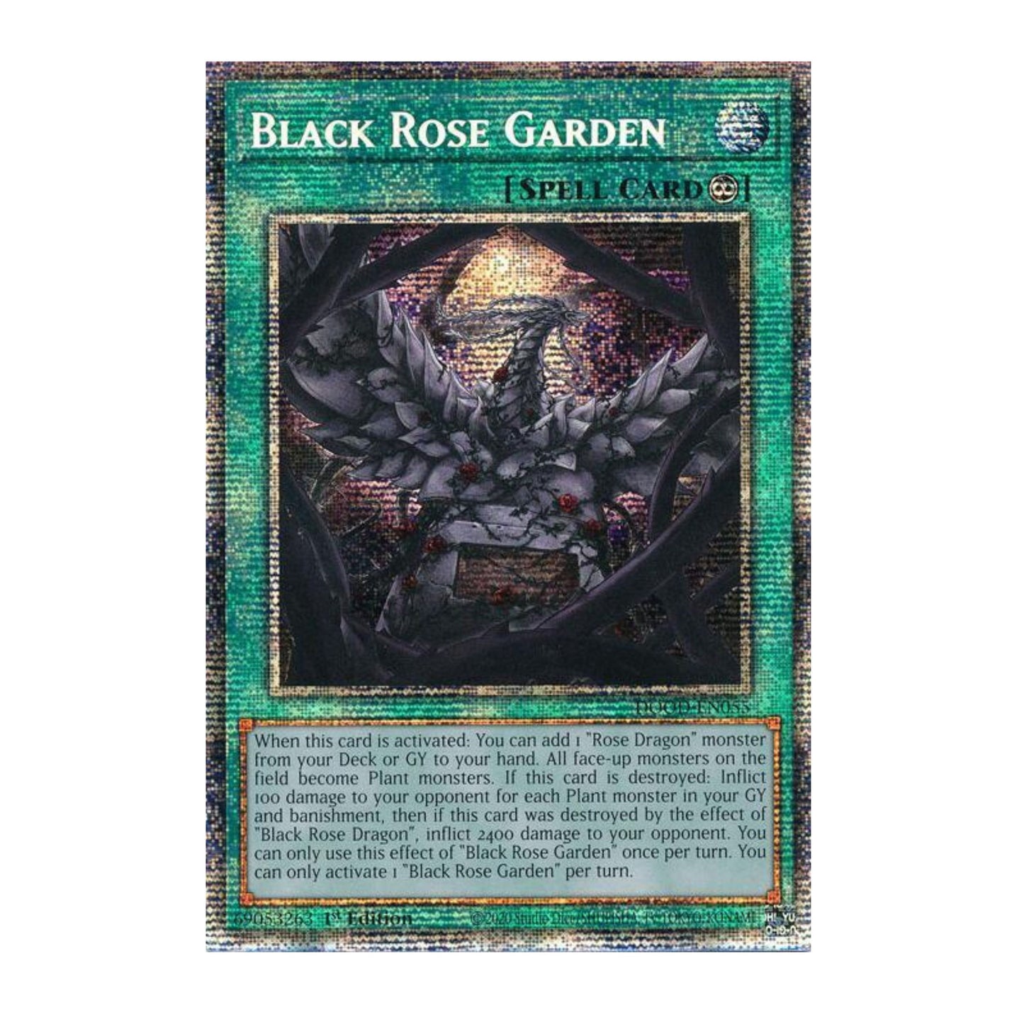 Yu-Gi-Oh! Black Rose Garden (Starlight Rare) - Doom of Dimensions (DOOD)