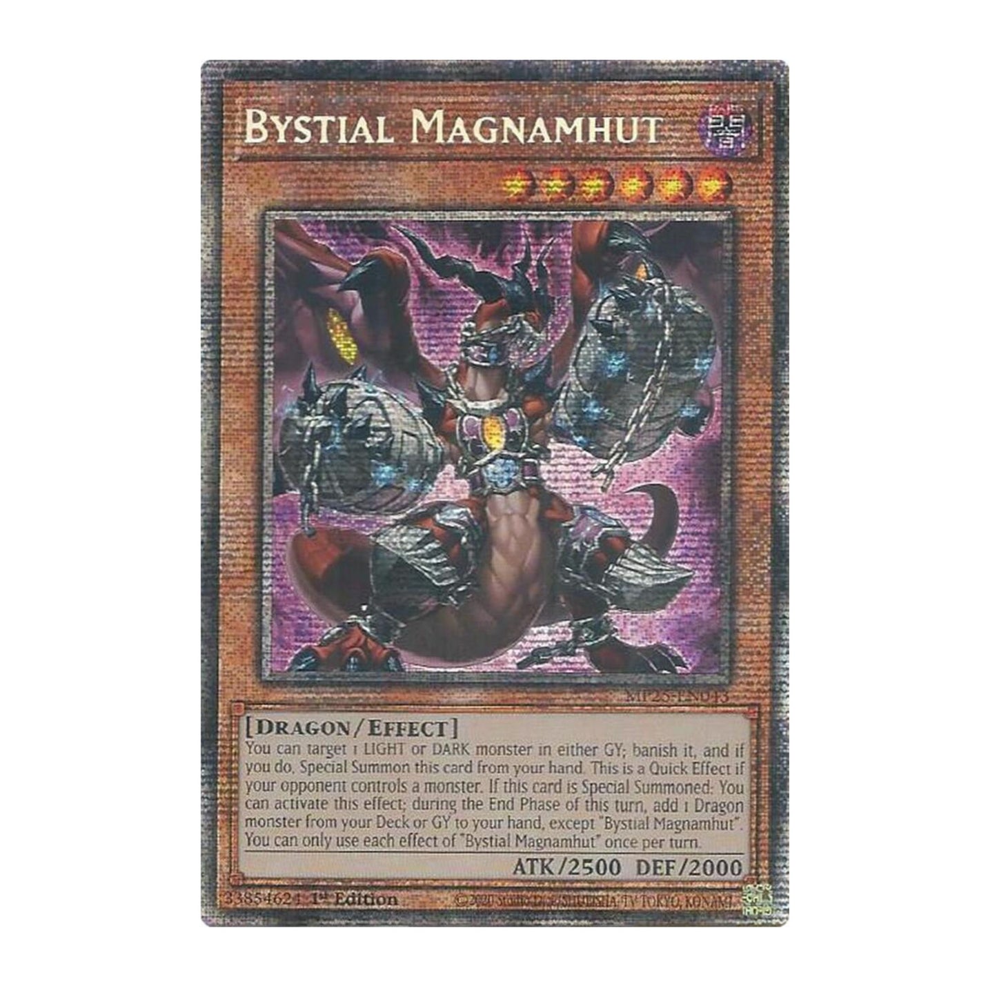 Yu-Gi-Oh! Bystial Magnamhut - 2025 Mega-Pack (MP25)