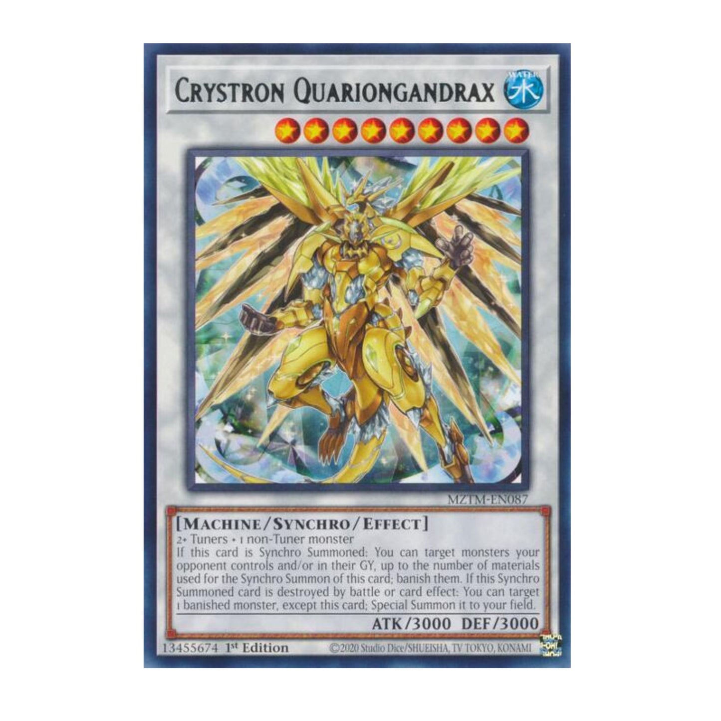 Yu-gi-Oh! Crystron Quariongandrax - Maze of the Master (MZTM)