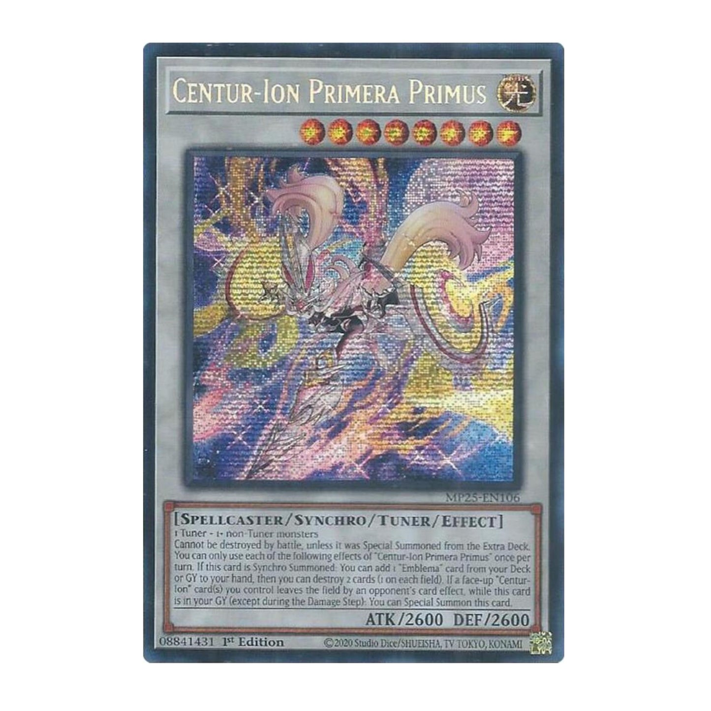 Yu-Gi-Oh! Centur-Ion Primera Primus - 2025 Mega-Pack (MP25)