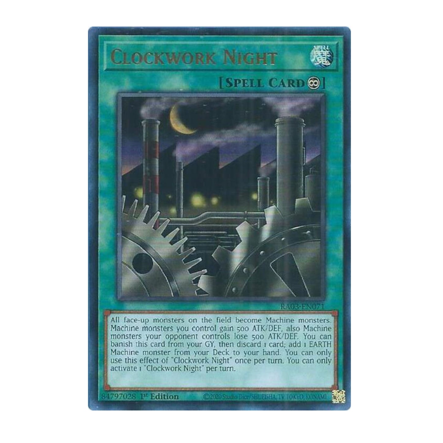 Yu-Gi-Oh! Clockwork Night (UR) - Quarter Century Bonanza