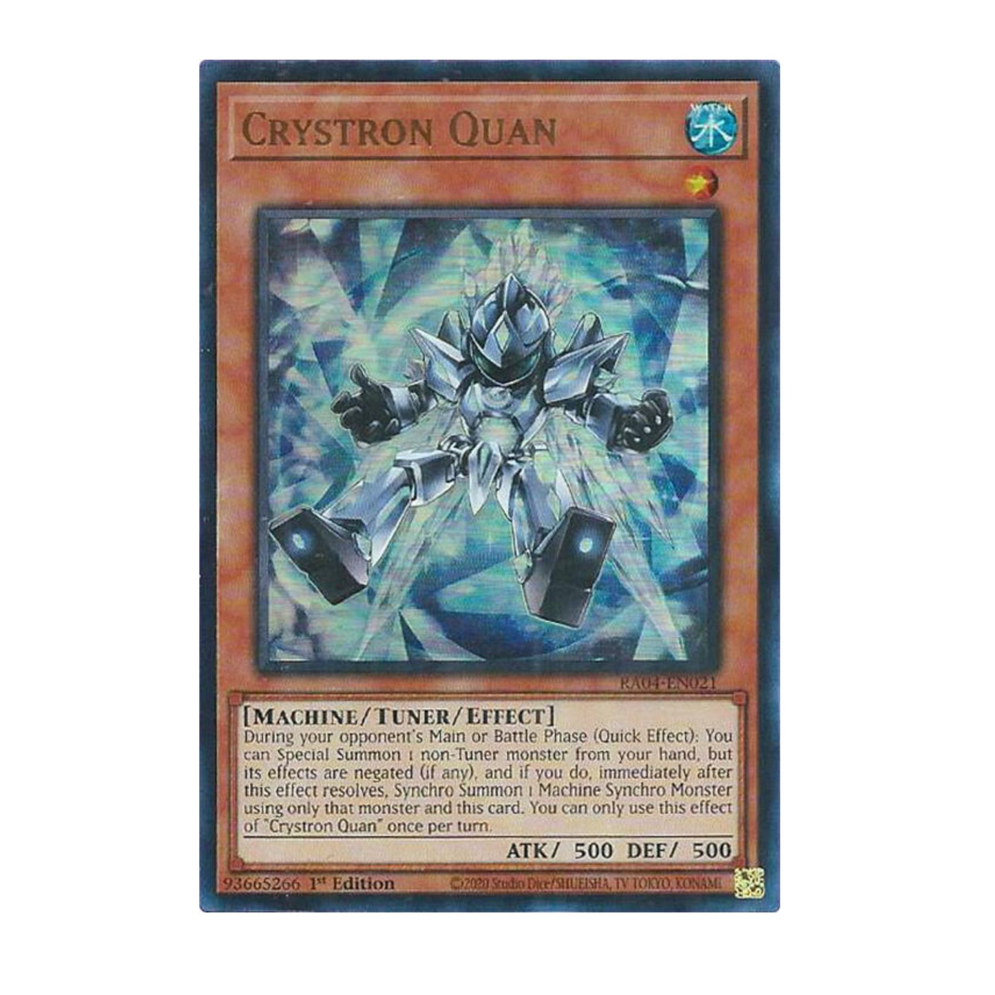Yu-Gi-Oh! Crystron Quan (UR) - Quarter Century Stampede