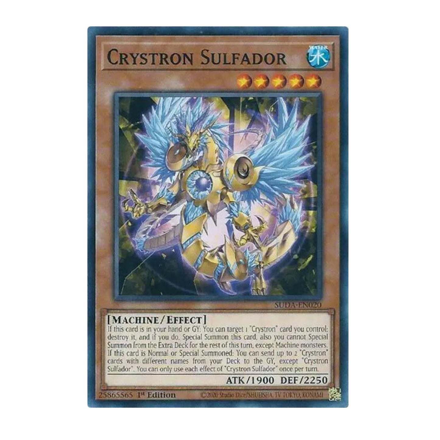 Yu-Gi-Oh! Crystron Sulfador - Supreme Darkness (SUDA)