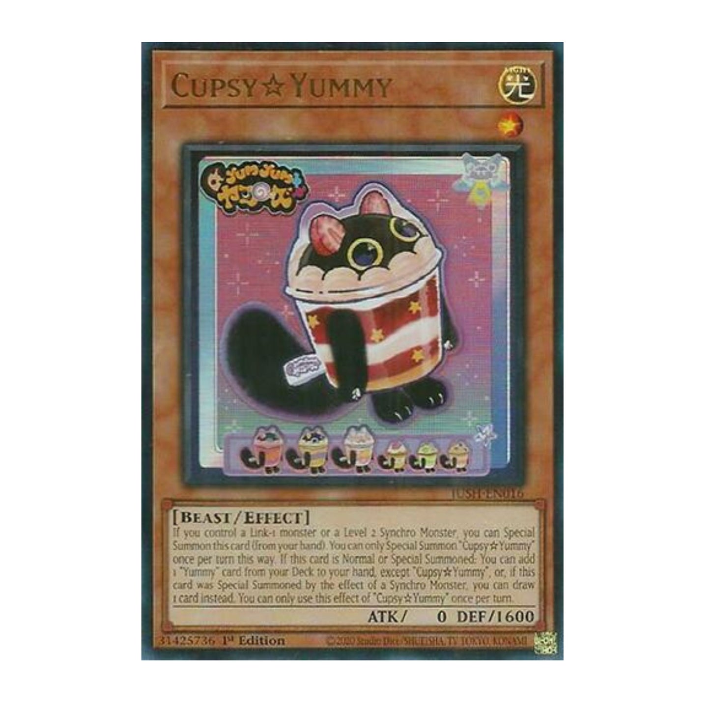 Yu-Gi-Oh! CupsyYummy - Justice Hunters (JUSH)