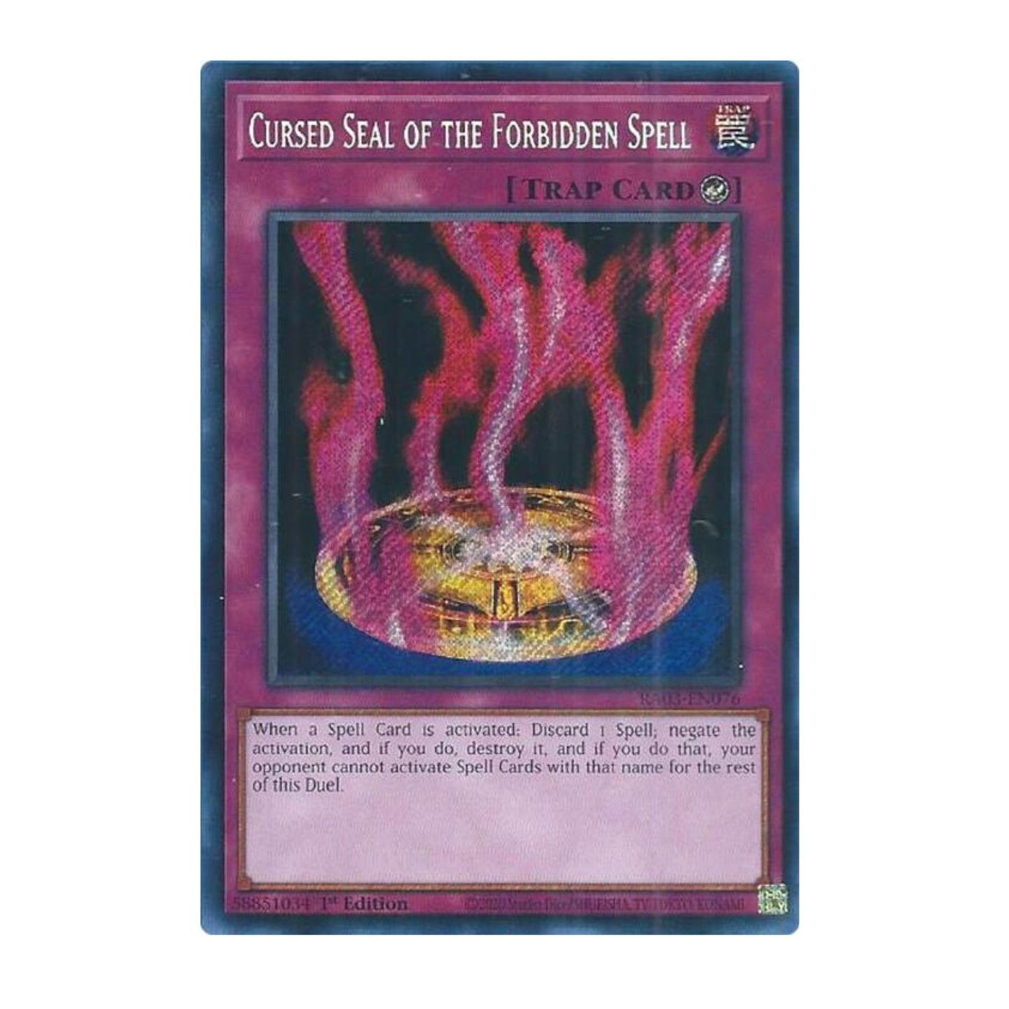 Yu-Gi-Oh! Cursed Seal of the Forbidden Spell (Secret Rare) - Quarter Century Bonanza