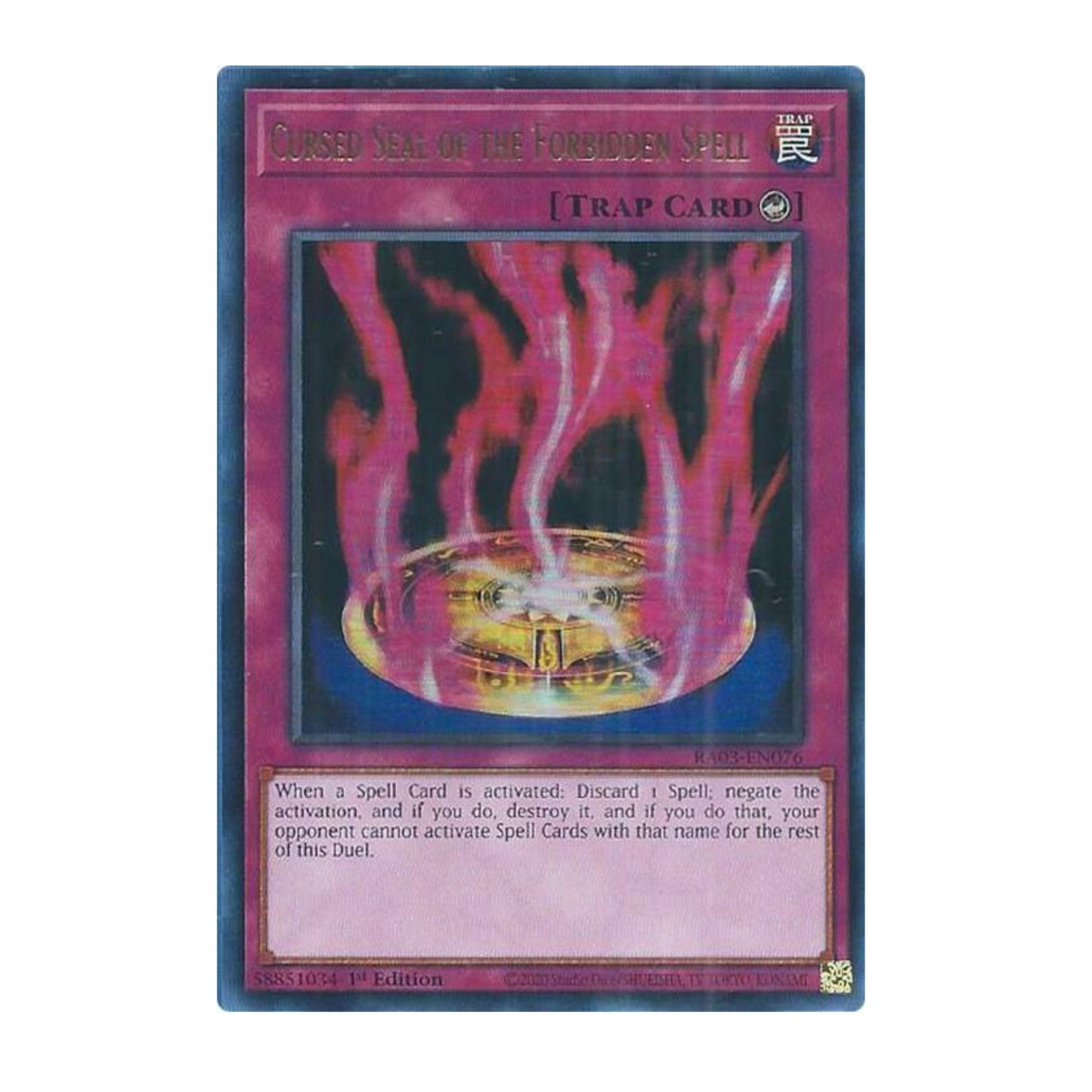 Yu-Gi-Oh! Cursed Seal of the Forbidden Spell (UR) - Quarter Century Bonanza