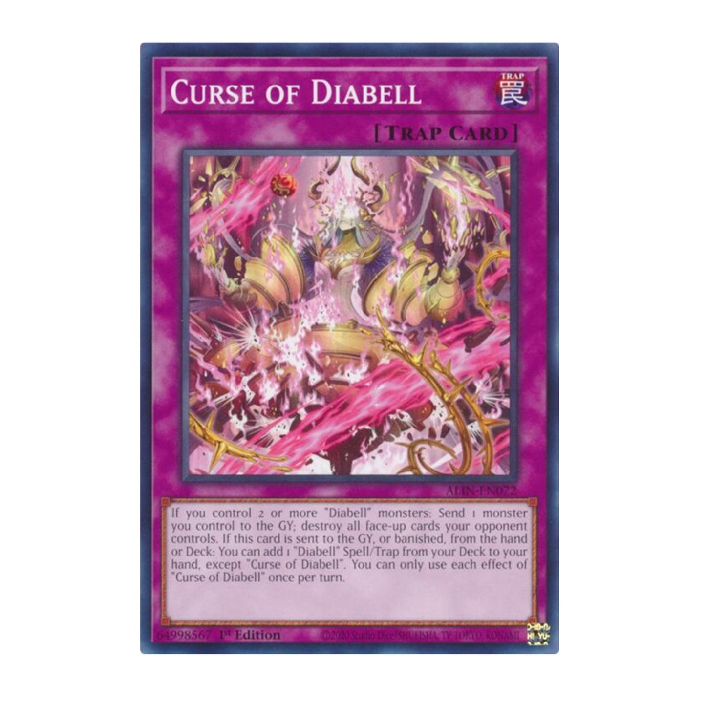 Yu-Gi-Oh! Curse of Diabell - Alliance Insight (ALIN)