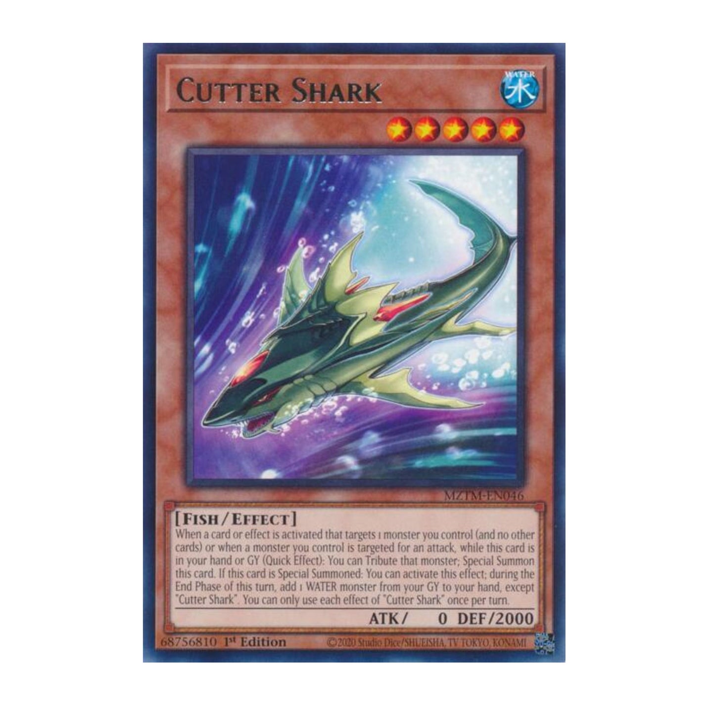 Yu-Gi-Oh! Cutter Shark - Maze of the Master (MZTM)