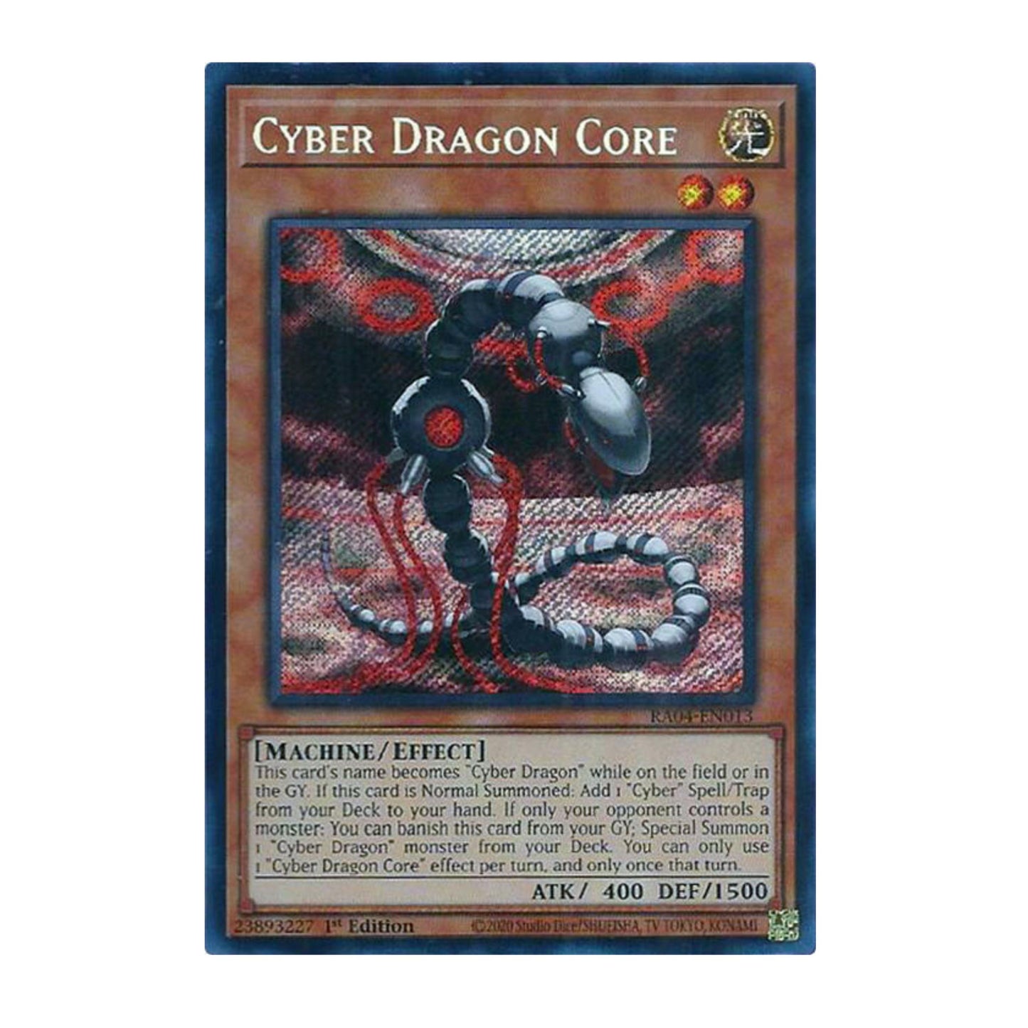 Yu-Gi-Oh! Cyber Dragon Core (Secret Rare) - Quarter Century Stampede
