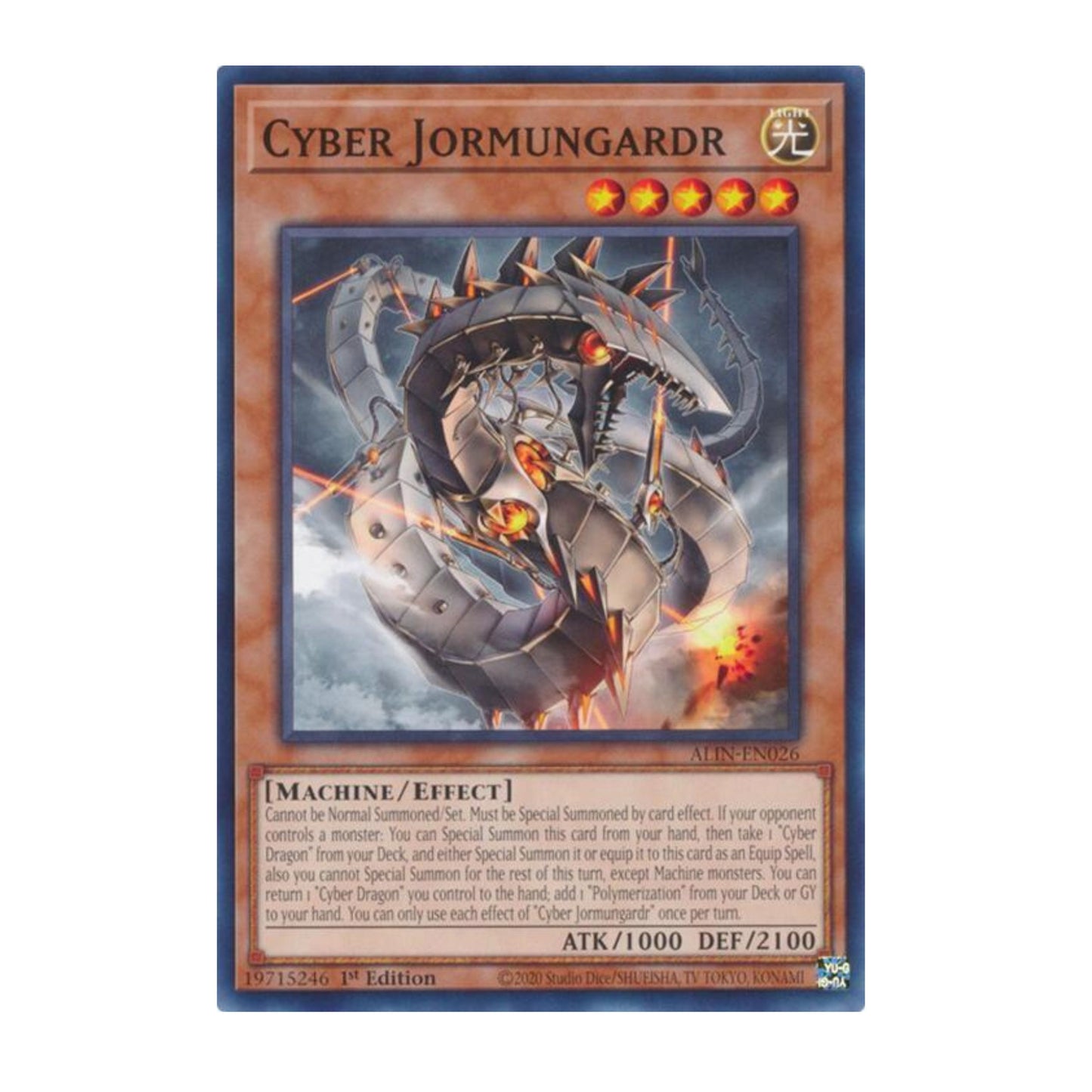 Yu-Gi-Oh! Cyber Jormungardr - Alliance Insight (ALIN)
