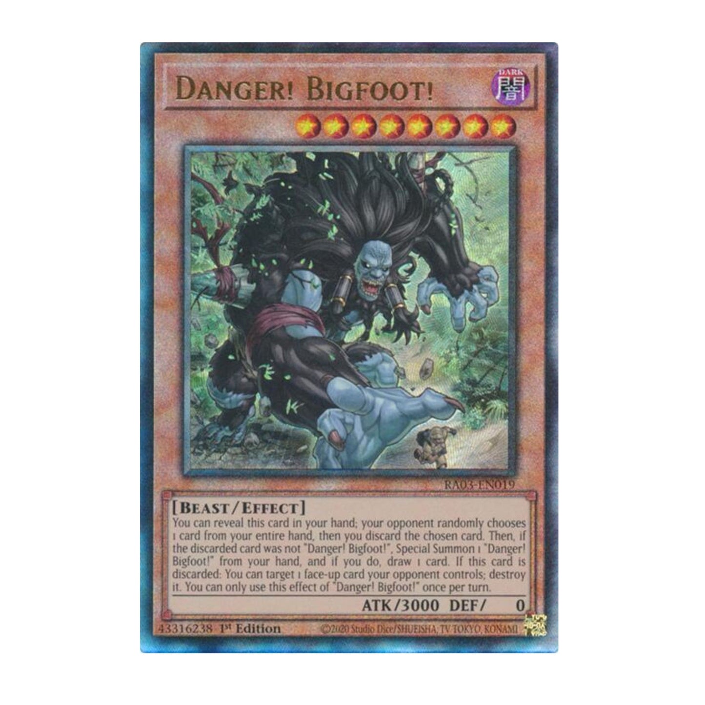 Yu-Gi-Oh! Danger! Bigfoot! (PUR) - Quarter Century Bonanza