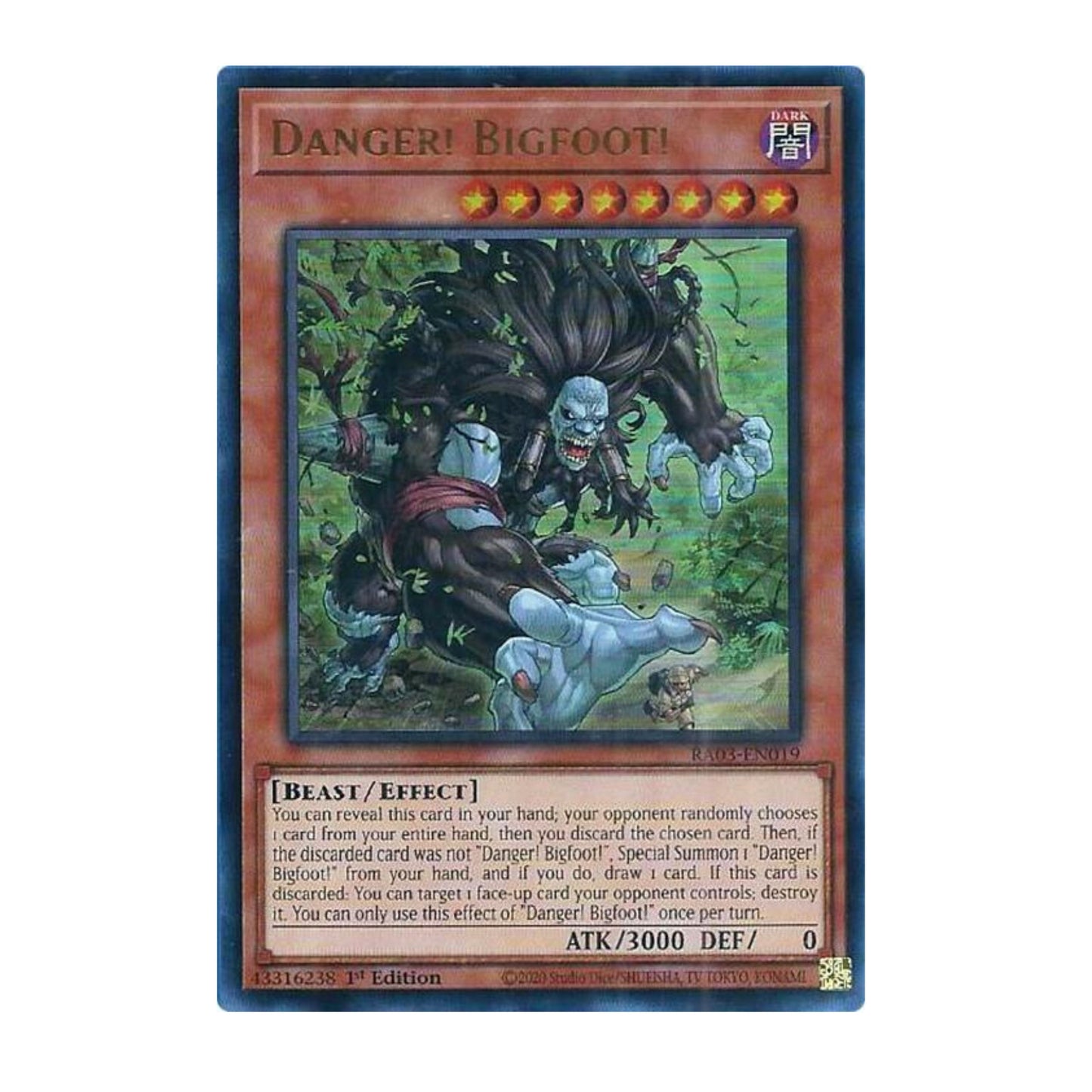 Yu-Gi-Oh! Danger! Bigfoot! (UR) - Quarter Century Bonanza