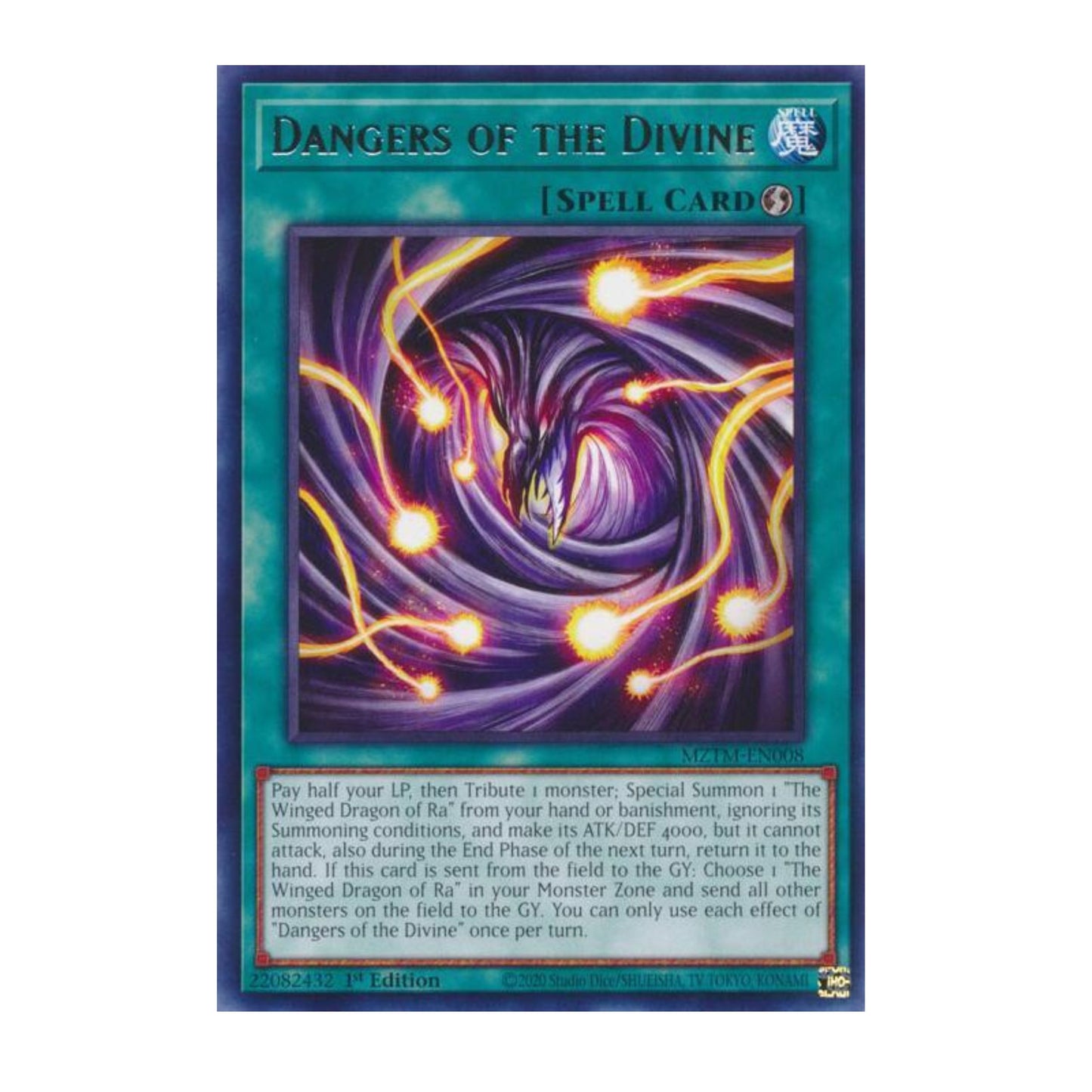 Yu-Gi-Oh! Dangers of the Divine - Maze of the Master (MZTM)