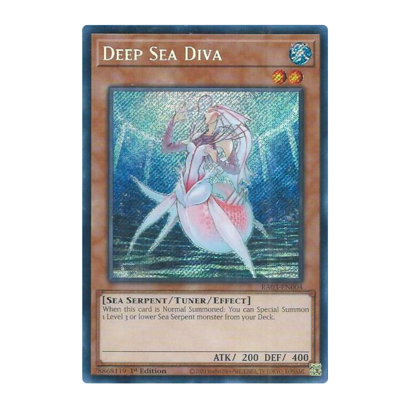 Yu-Gi-Oh! Deep Sea Diva (Secret Rare) - Quarter Century Bonanza