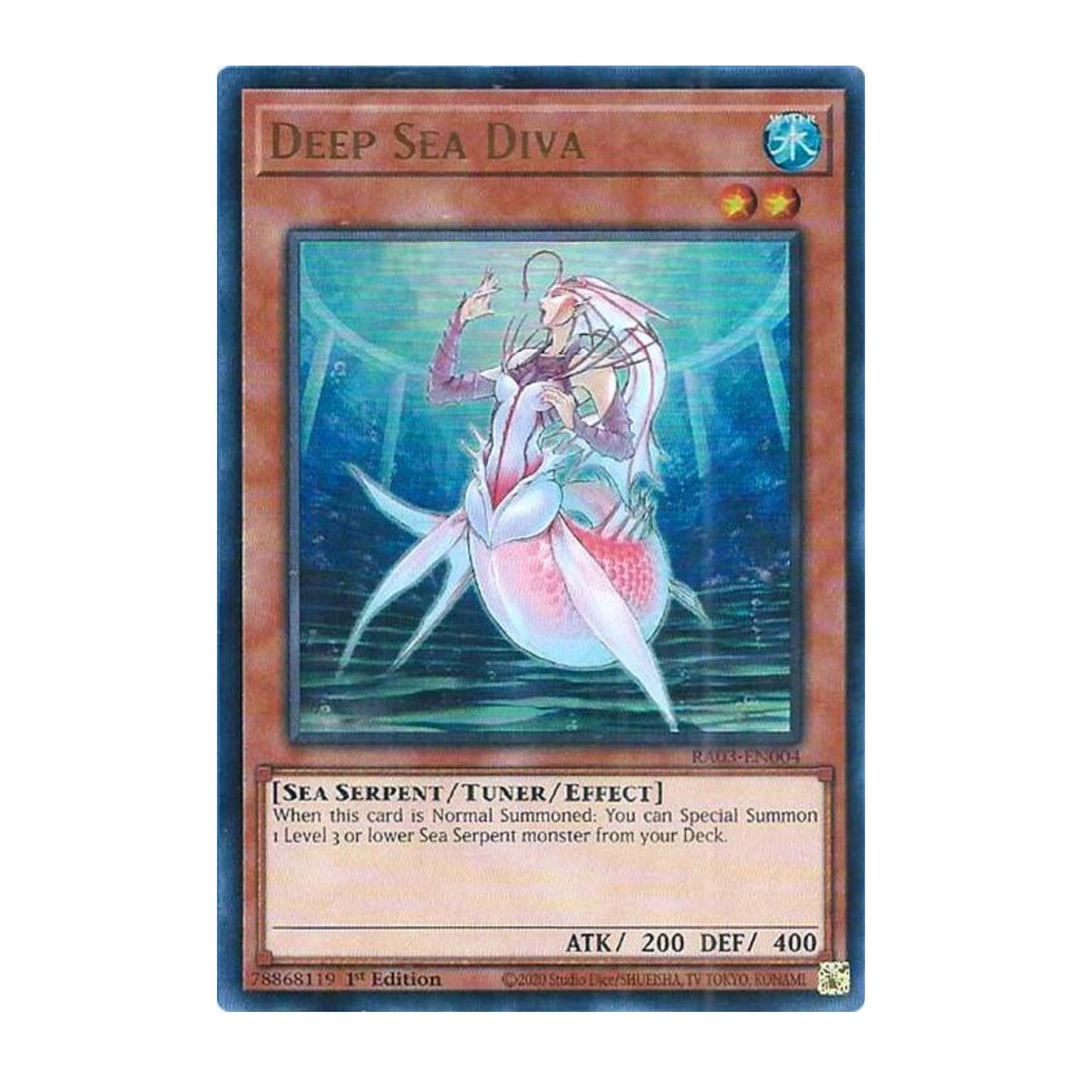 Yu-Gi-Oh! Deep Sea Diva (UR) - Quarter Century Bonanza