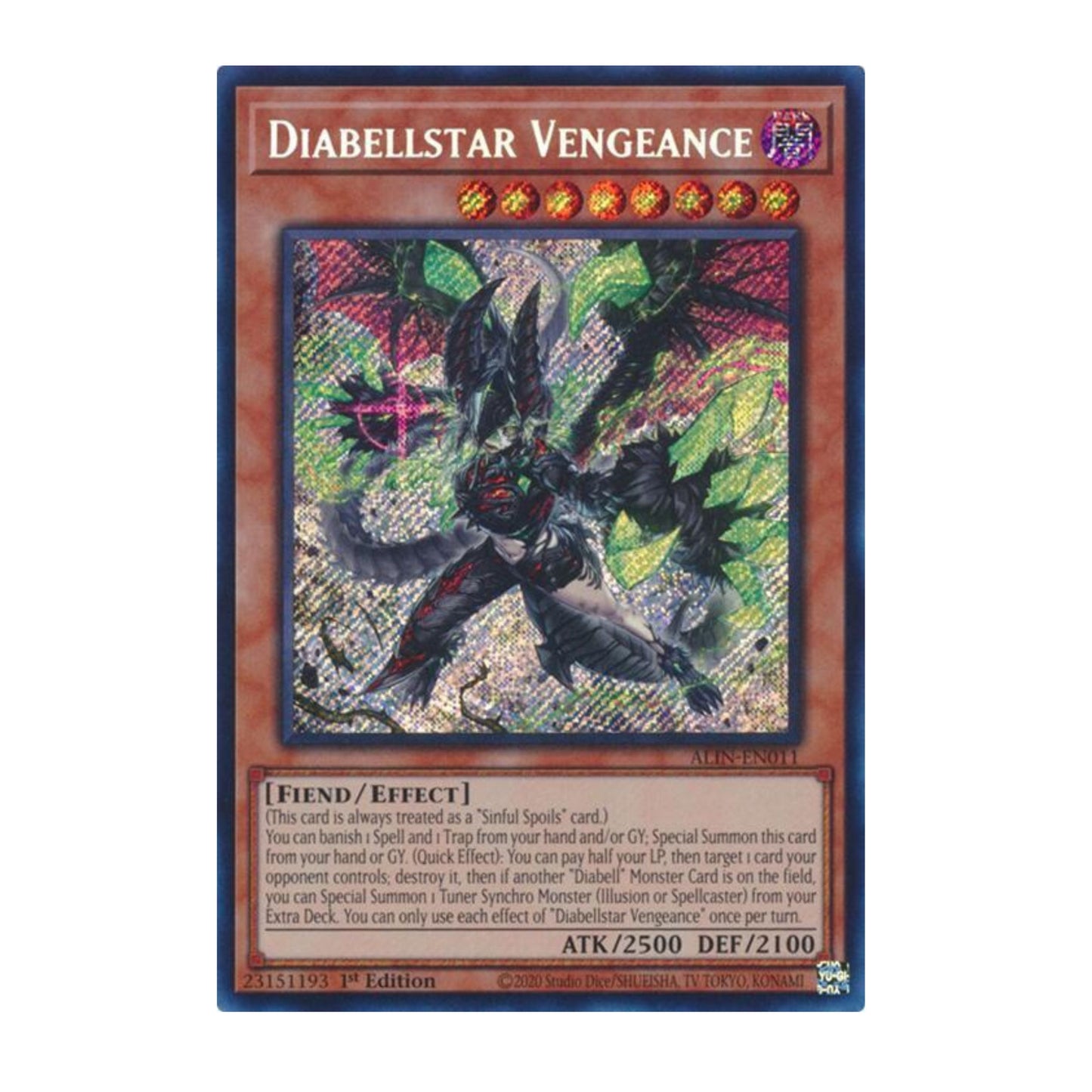 Yu-Gi-Oh! Diabellstar Vengeance - Alliance Insight (ALIN)