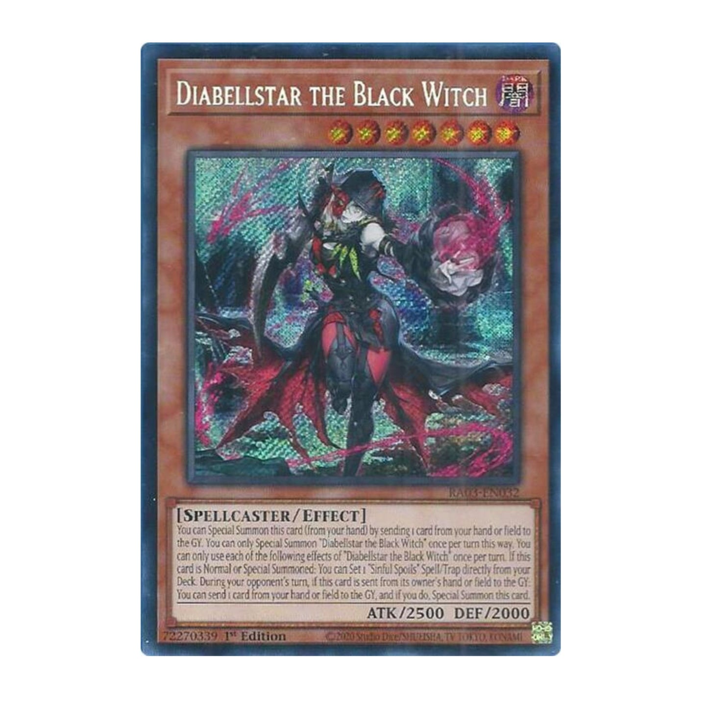 Yu-Gi-Oh! Diabellstar the Black Witch (Secret Rare) - Quarter Century Bonanza
