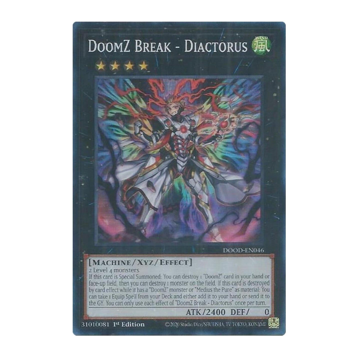 Yu-Gi-Oh! DoomZ Break - Diactorus - Doom of Dimensions (DOOD)