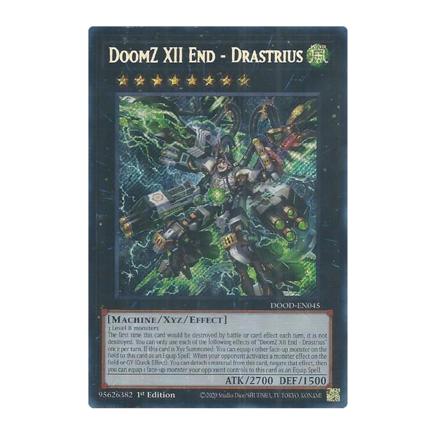 Yu-Gi-Oh! DoomZ XII End - Drastrius - Doom of Dimensions (DOOD)