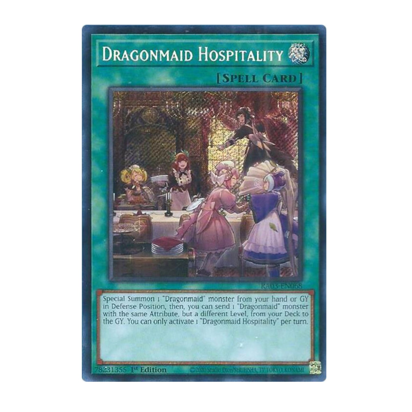 Yu-Gi-Oh! Dragonmaid Hospitality (Secret Rare) - Quarter Century Bonanza