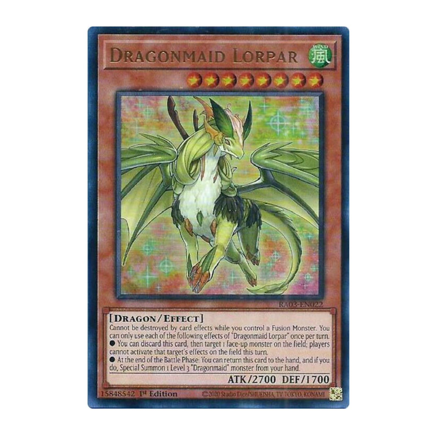 Yu-Gi-Oh! Dragonmaid Lorpar (UR) - Quarter Century Bonanza